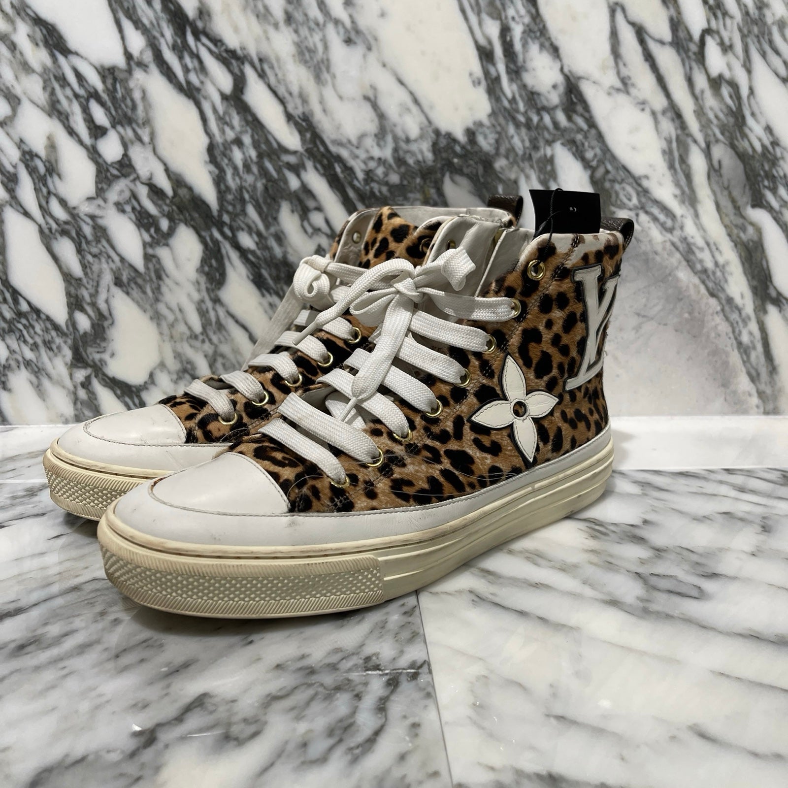 LOUIS VUITTON Stellar Line High Cut Sneakers CL0179 Size 37 ルイヴィトン ステラー ライン ハイカットスニーカー サイズ37