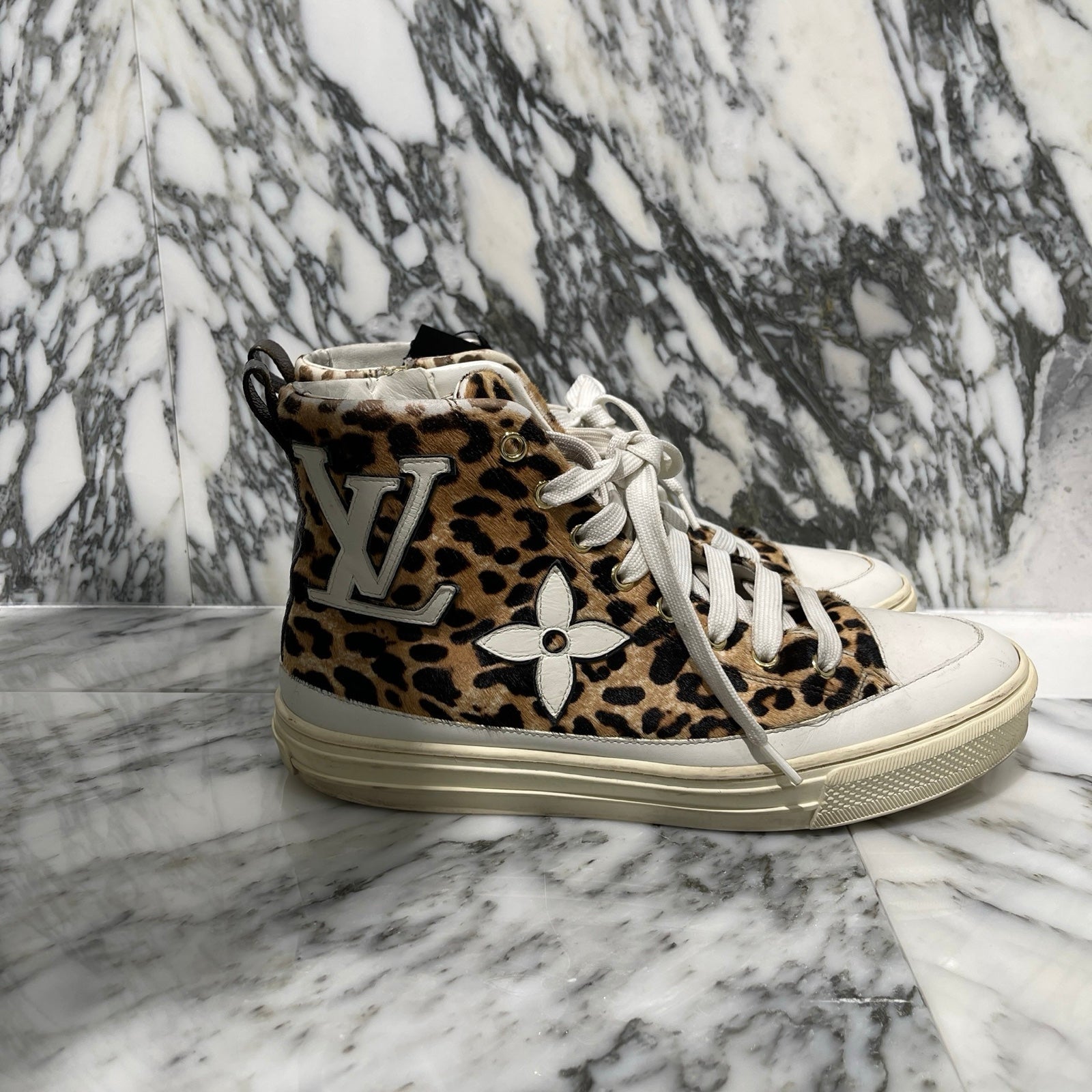 LOUIS VUITTON Stellar Line High Cut Sneakers CL0179 Size 37 ルイヴィトン ステラー ライン ハイカットスニーカー サイズ37