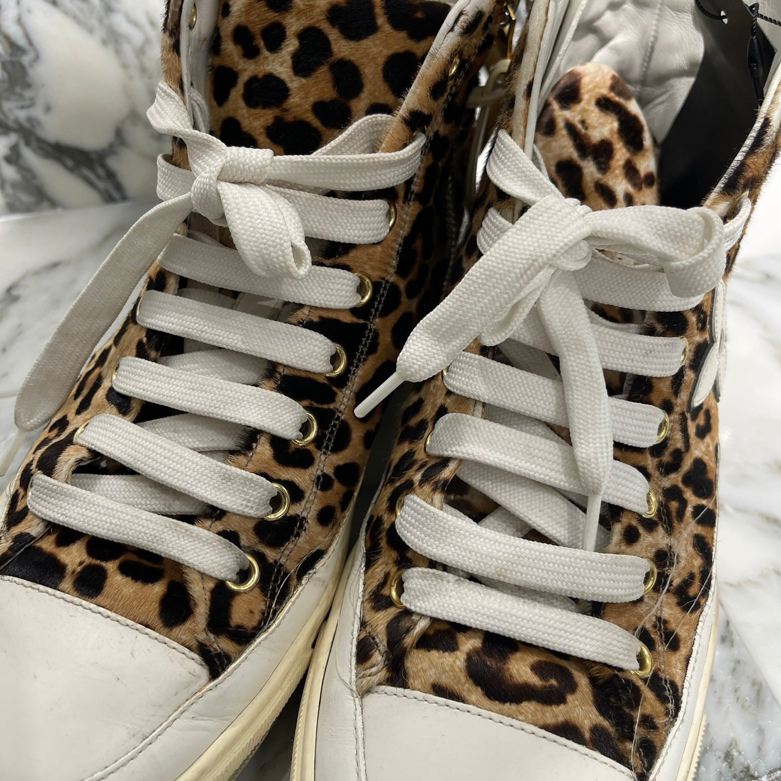 LOUIS VUITTON Stellar Line High Cut Sneakers CL0179 Size 37 ルイ