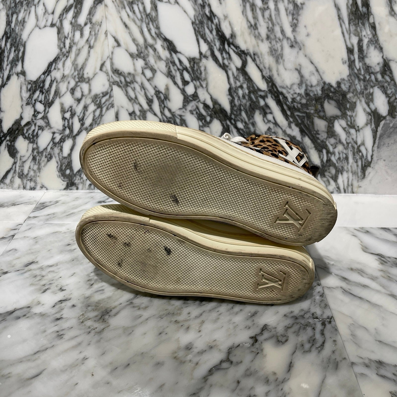 LOUIS VUITTON Stellar Line High Cut Sneakers CL0179 Size 37 ルイ