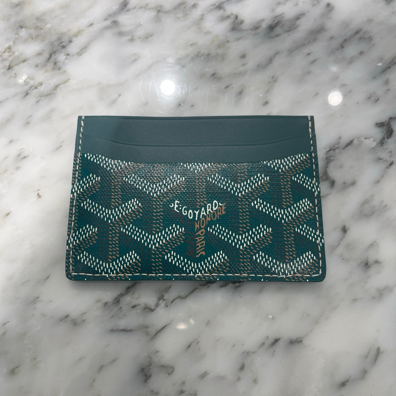 GOYARD Saint Sulpice Card Case "GREEN" ゴヤール サン シュルピス カードケース "グリーン"