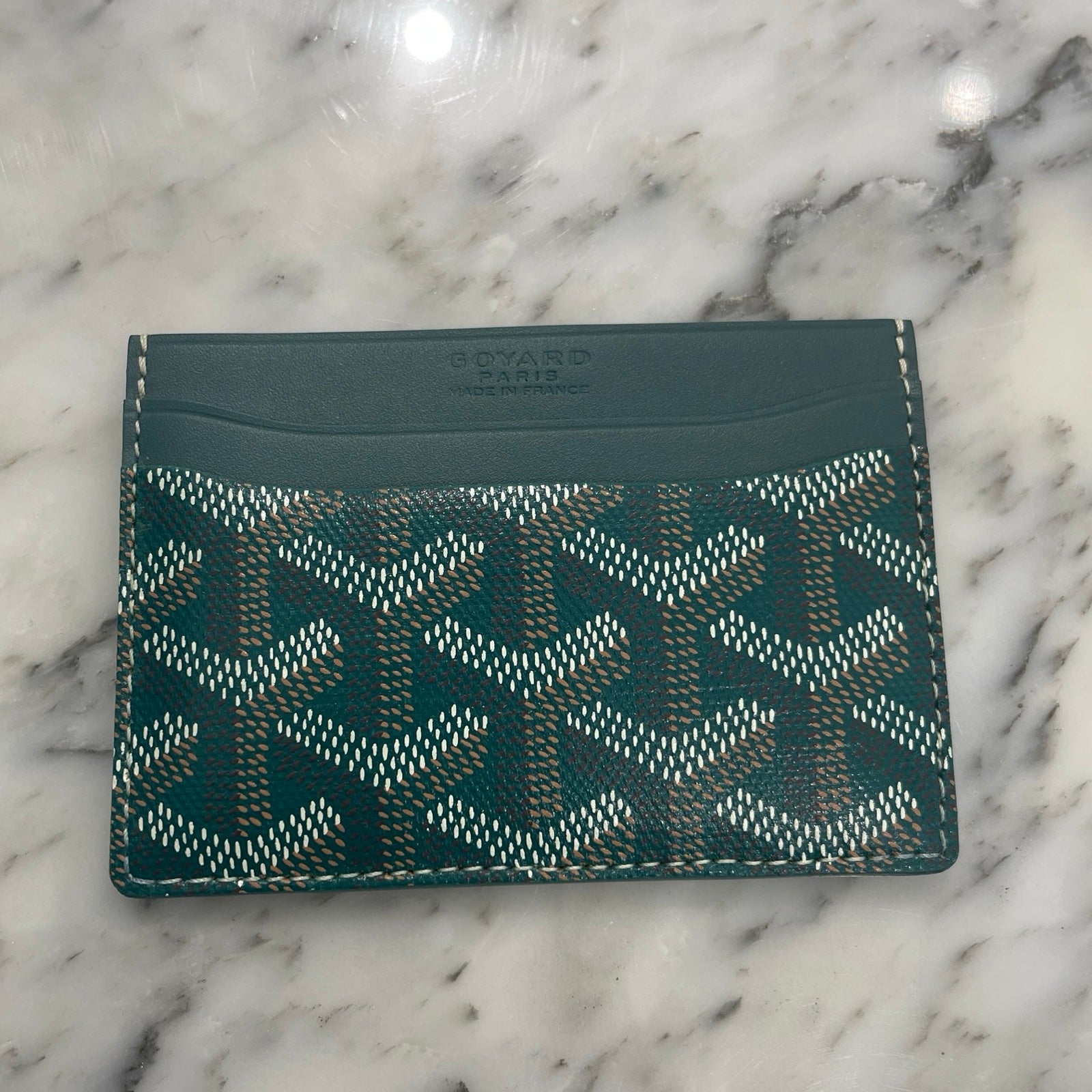 GOYARD Saint Sulpice Card Case "GREEN" ゴヤール サン シュルピス カードケース "グリーン"