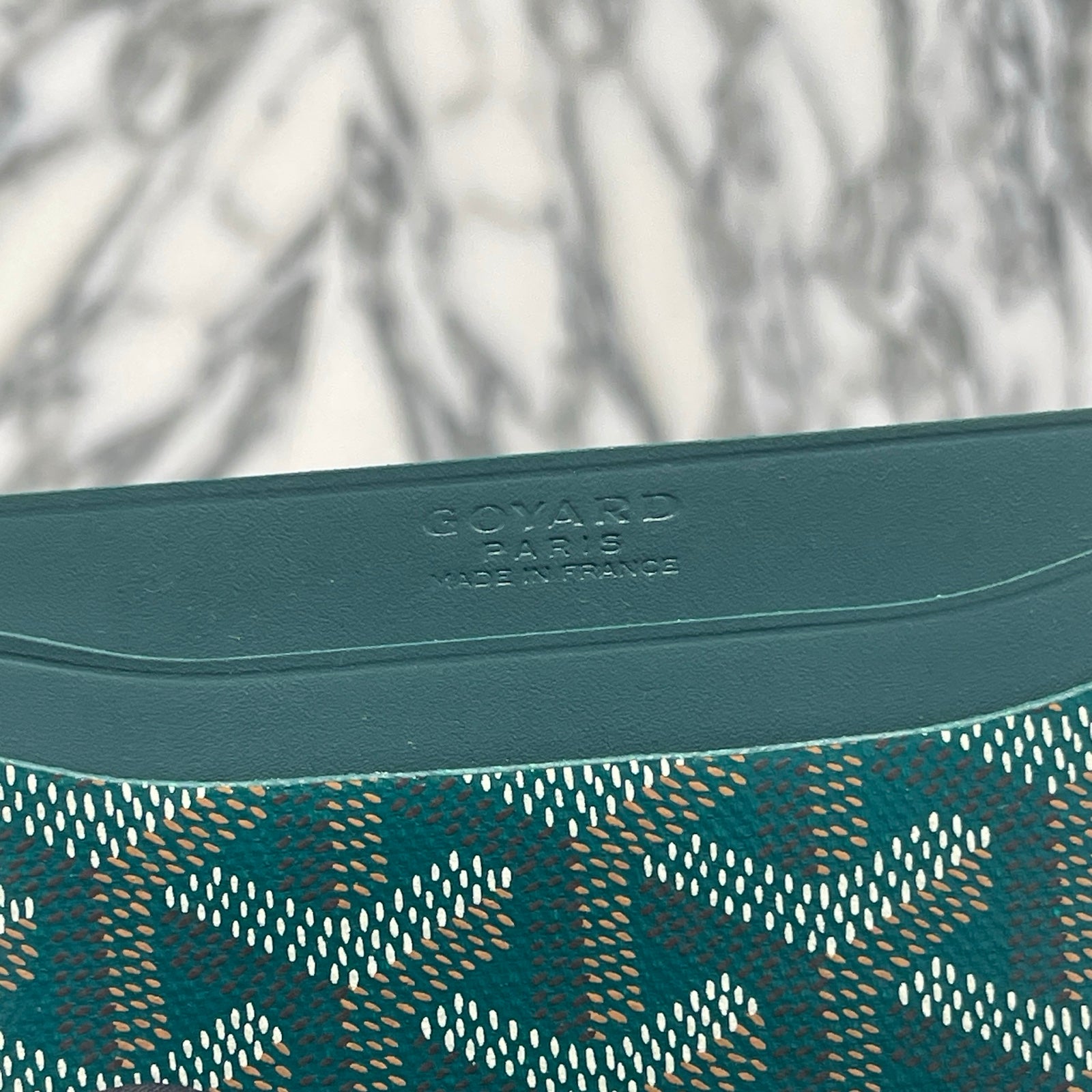 GOYARD Saint Sulpice Card Case "GREEN" ゴヤール サン シュルピス カードケース "グリーン"