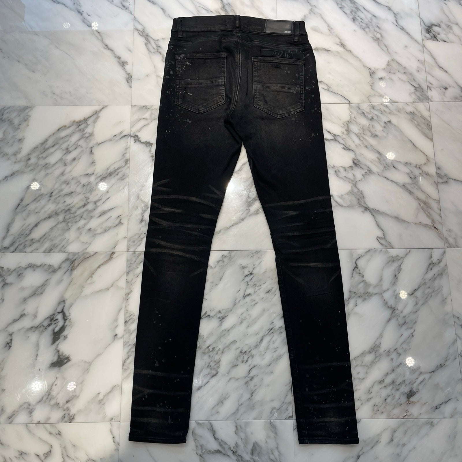 AMIRI Military Patch Stretch Skinny Denim Size 30