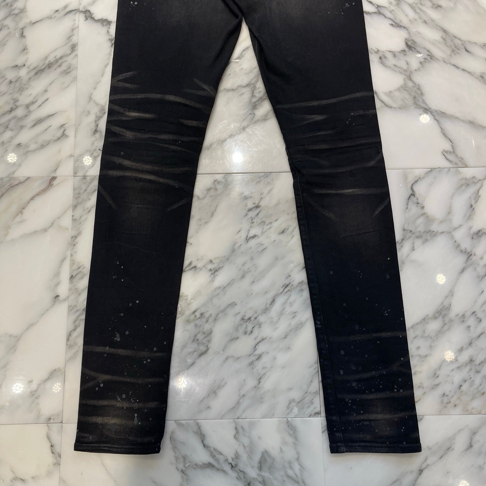 AMIRI Military Patch Stretch Skinny Denim Size 30