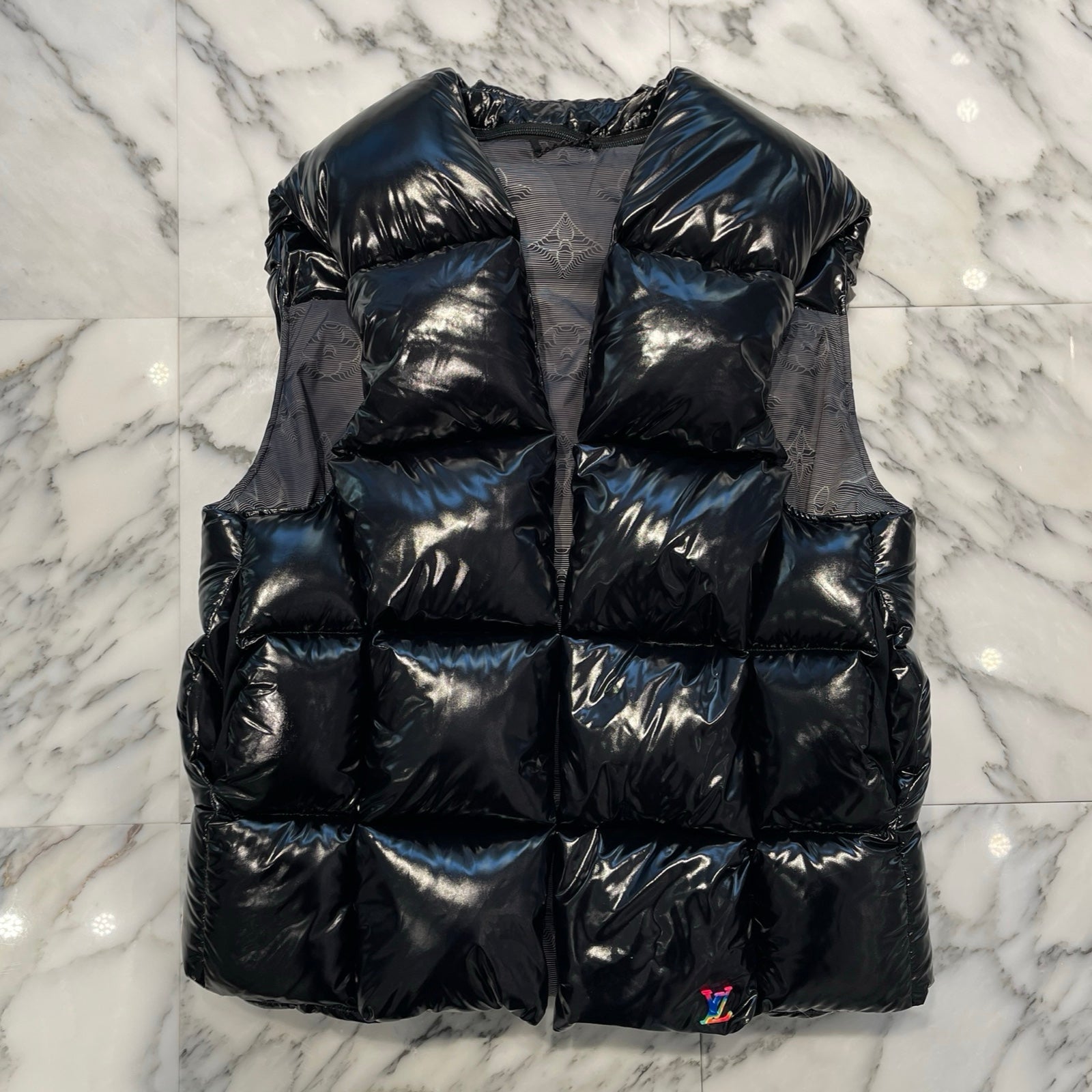 LOUIS VUITTON 2024AW Louis Vuitton 2054 Look 1 Monogram Packable Down Vest
