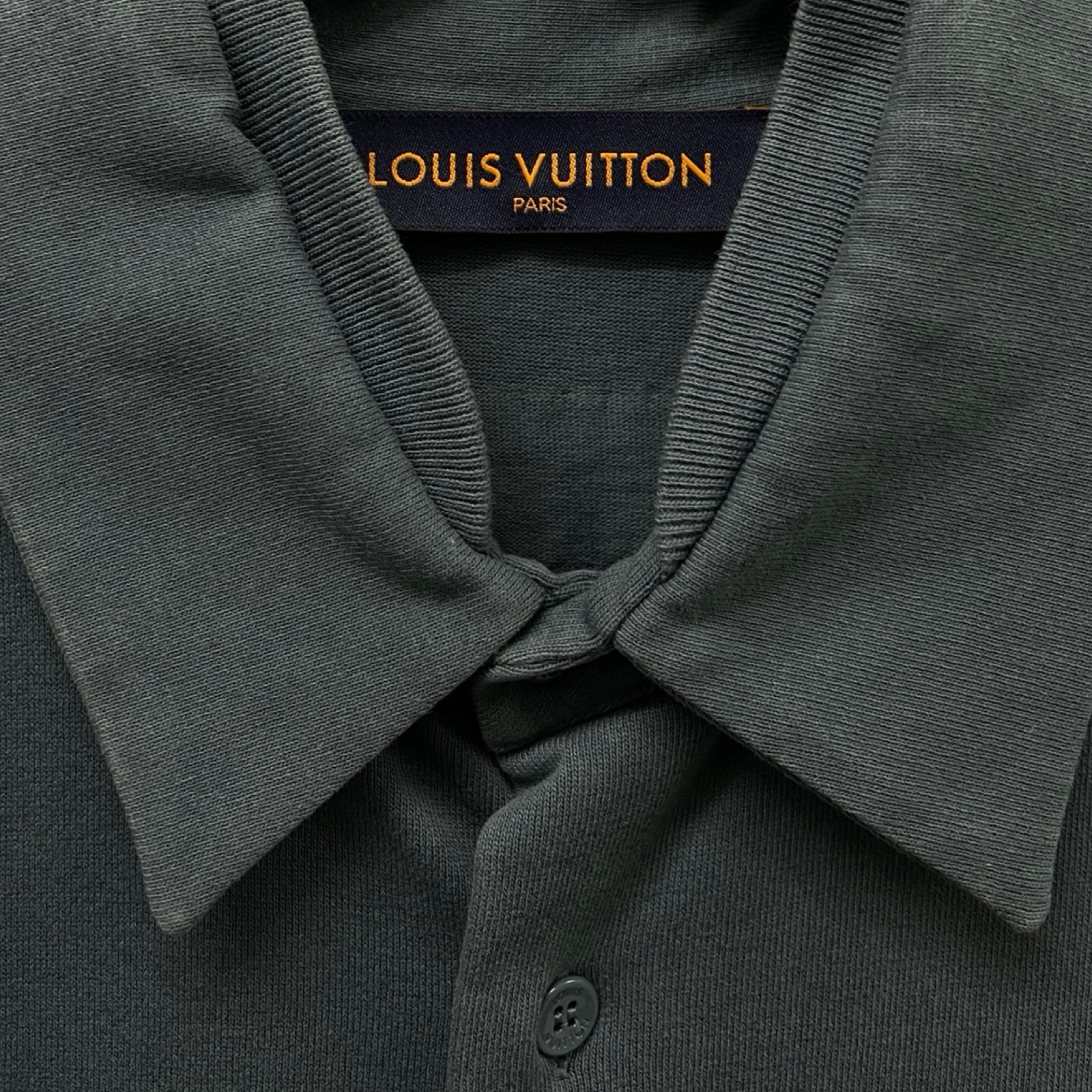 LOUIS VUITTON 2022AW Karakoram Flock Print Jersey Shirt 1AA4WX Size M