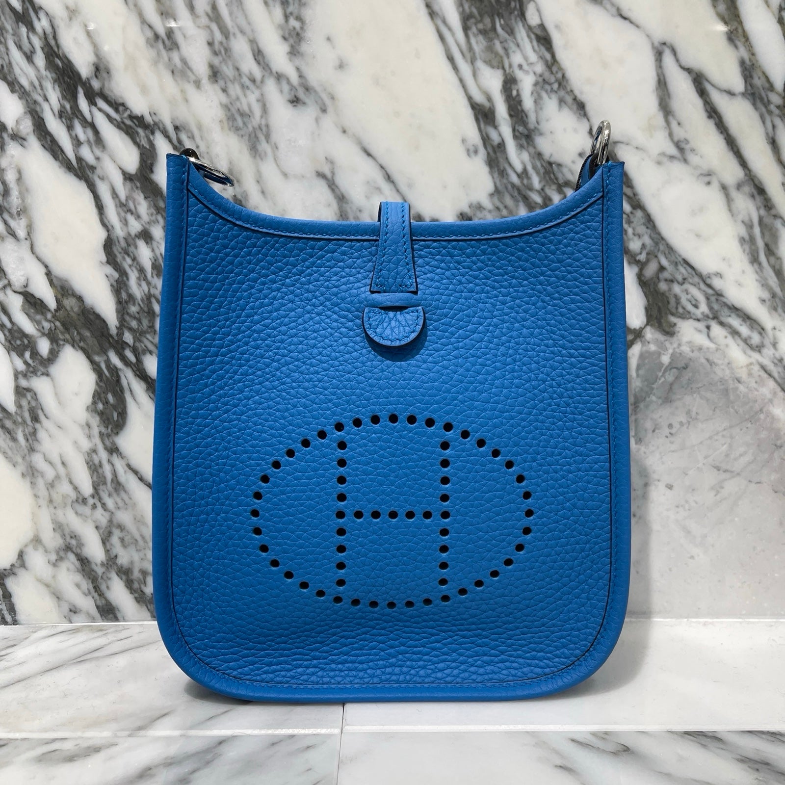 HERMES Evelyne TPM Mykonos Shoulder Bag W刻印（2024）エルメス エブリン TPM ミコノス ヴォーエプソン ショルダーバッグ