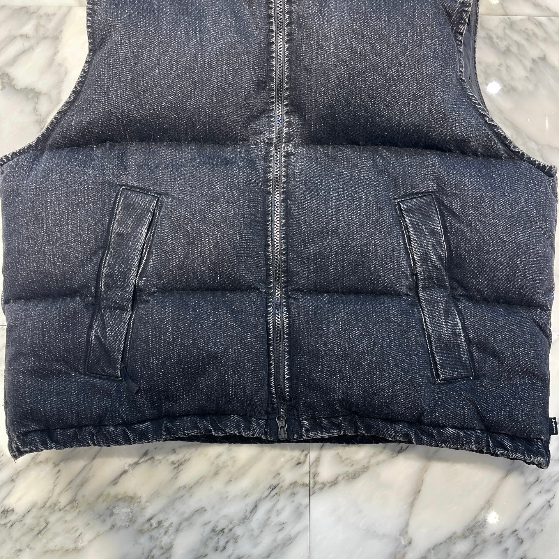 Supreme × NIKE 2024SS Denim Puffer Vest Jacket Size L シュプリーム × ナイキ デニム パファーベスト サイズL