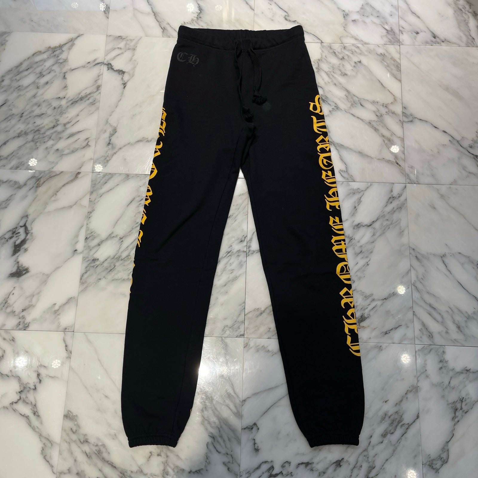 CHROME HEARTS Online Limited Side Logo Sweat Long Pants Size M クロムハーツ オンライン限定 サイドロゴ スウェットロングパンツ サイズM