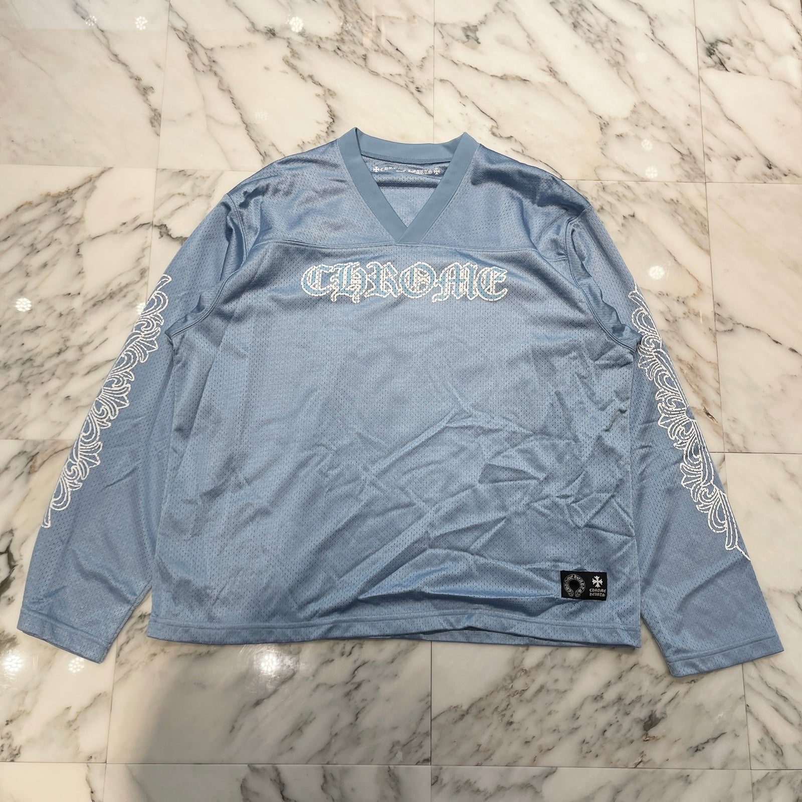 CHROME HEARTS Mesh Warm Up Jersey Size XL クロムハーツ メッシュウォームアップ ジャージー サイズXL