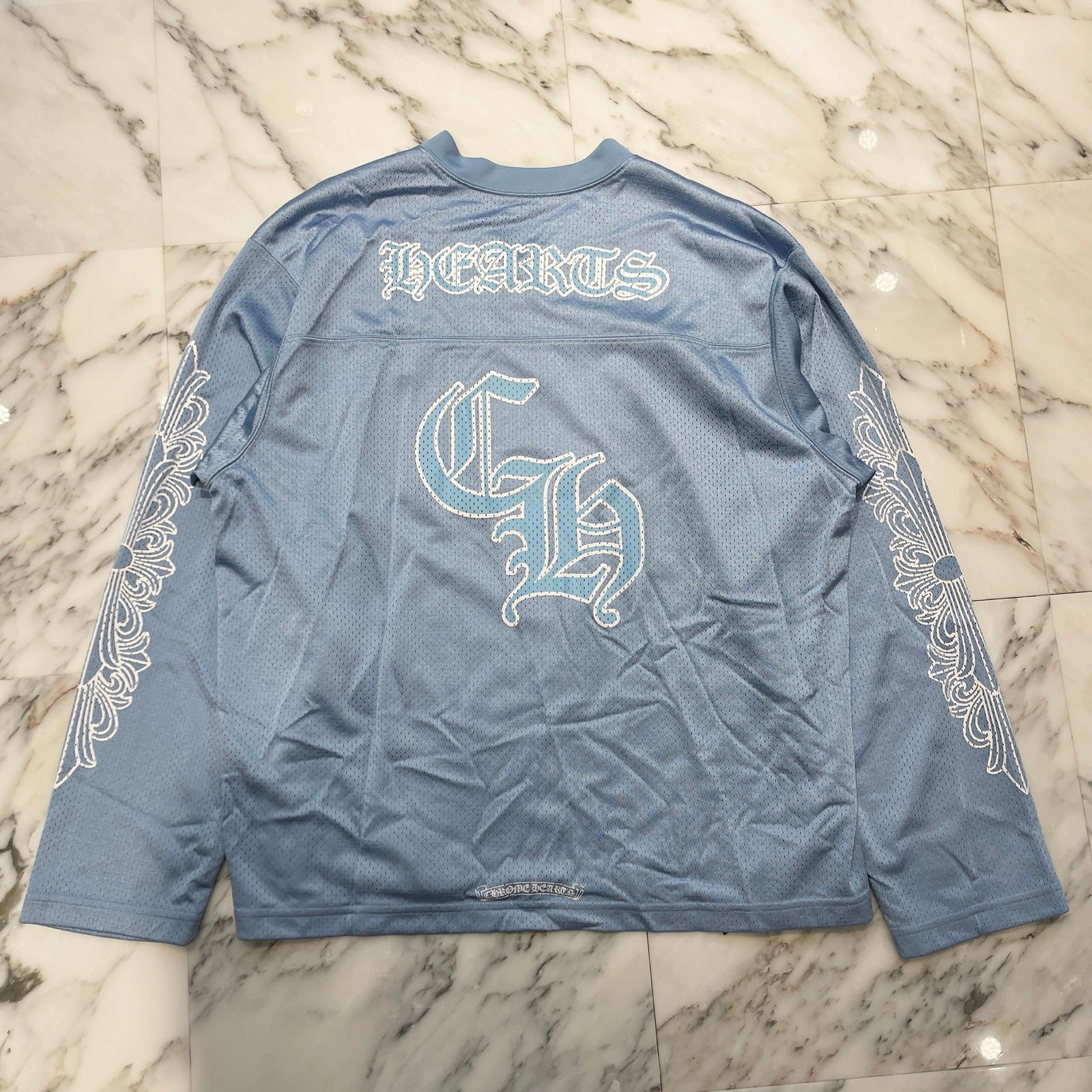 クロムハーツ WARM UP JERSEY XL サイズ CHROME HEARTS Mesh Warm Up Jersey Size XL クロムハーツ