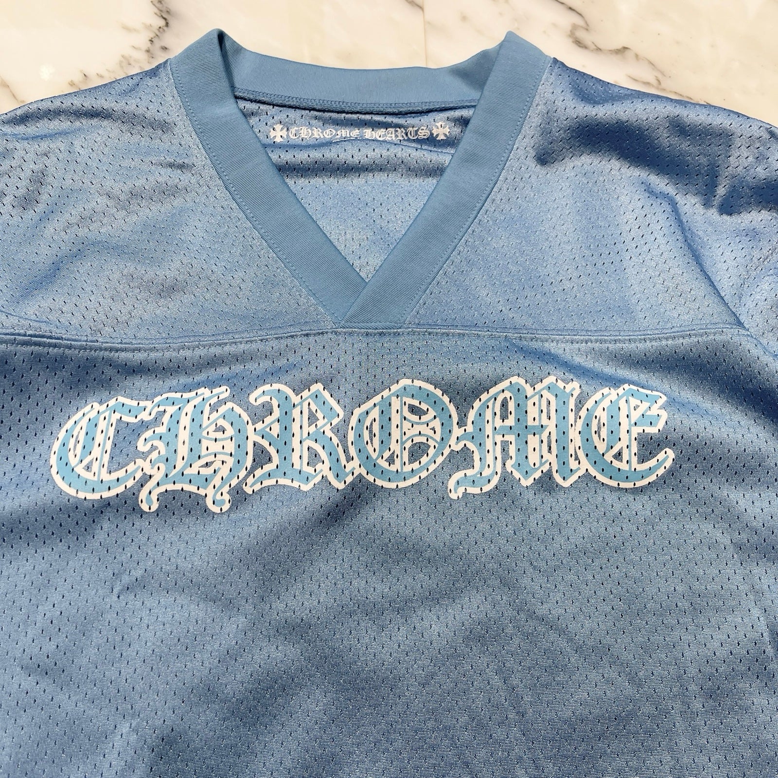 CHROME HEARTS Mesh Warm Up Jersey Size XL クロムハーツ メッシュウォームアップ ジャージー サイズXL