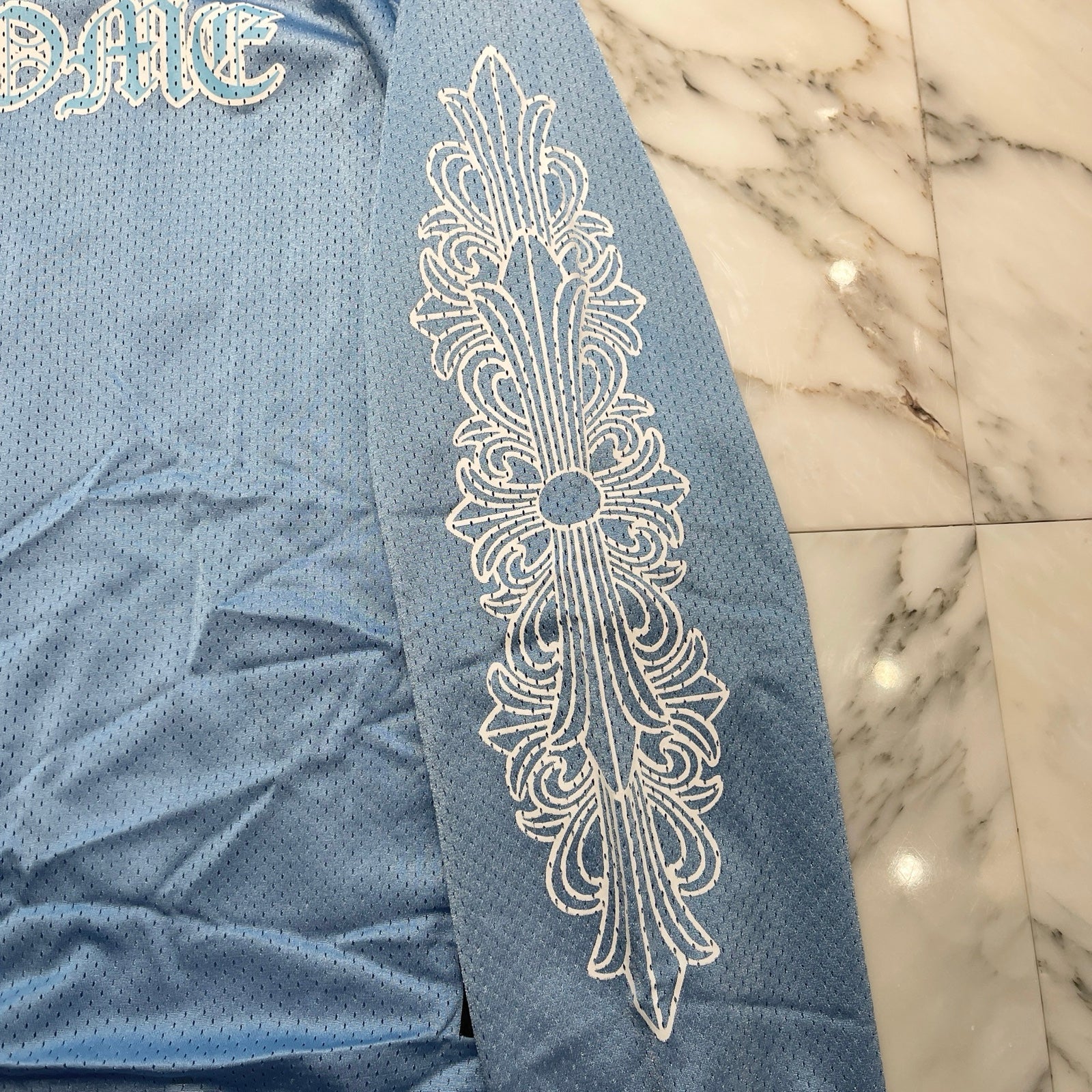 CHROME HEARTS Mesh Warm Up Jersey Size XL クロムハーツ
