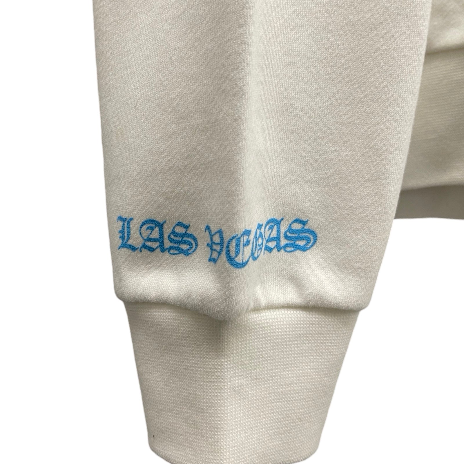 CHROME HEARTS Las Vegas Limited Neck Logo Dice Print Crewneck Sweatshirt Size XL