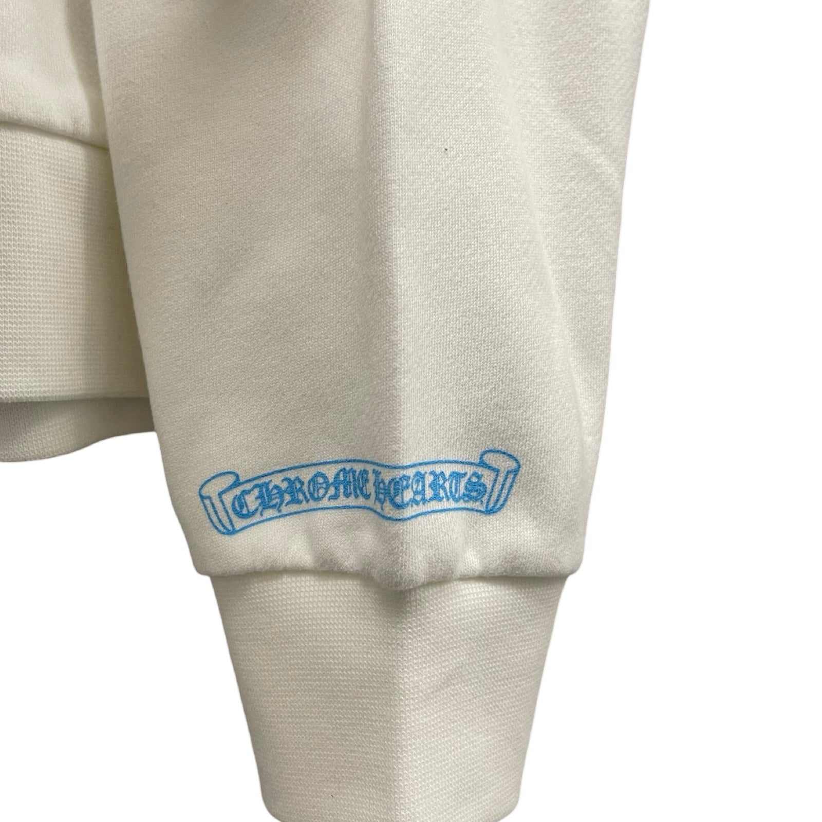 CHROME HEARTS Las Vegas Limited Neck Logo Dice Print Crewneck Sweatshirt Size XL