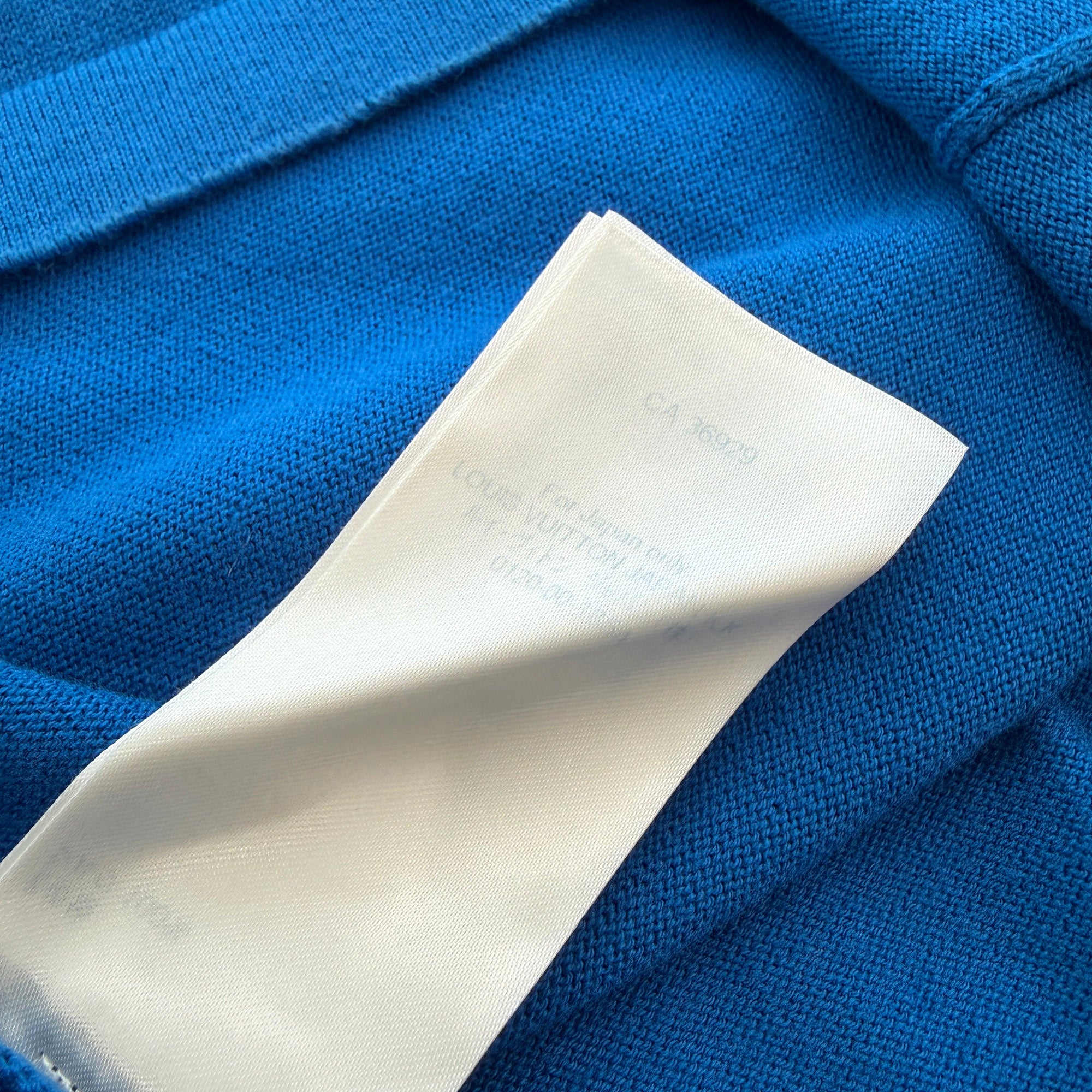LOUIS VUITTON 2021AW Everyday LV Crewneck Short Sleeved Knit Tee HLN84W Size 4L ルイヴィトン エブリデイLV クルーネック 半袖ニットTシャツ サイズ4L