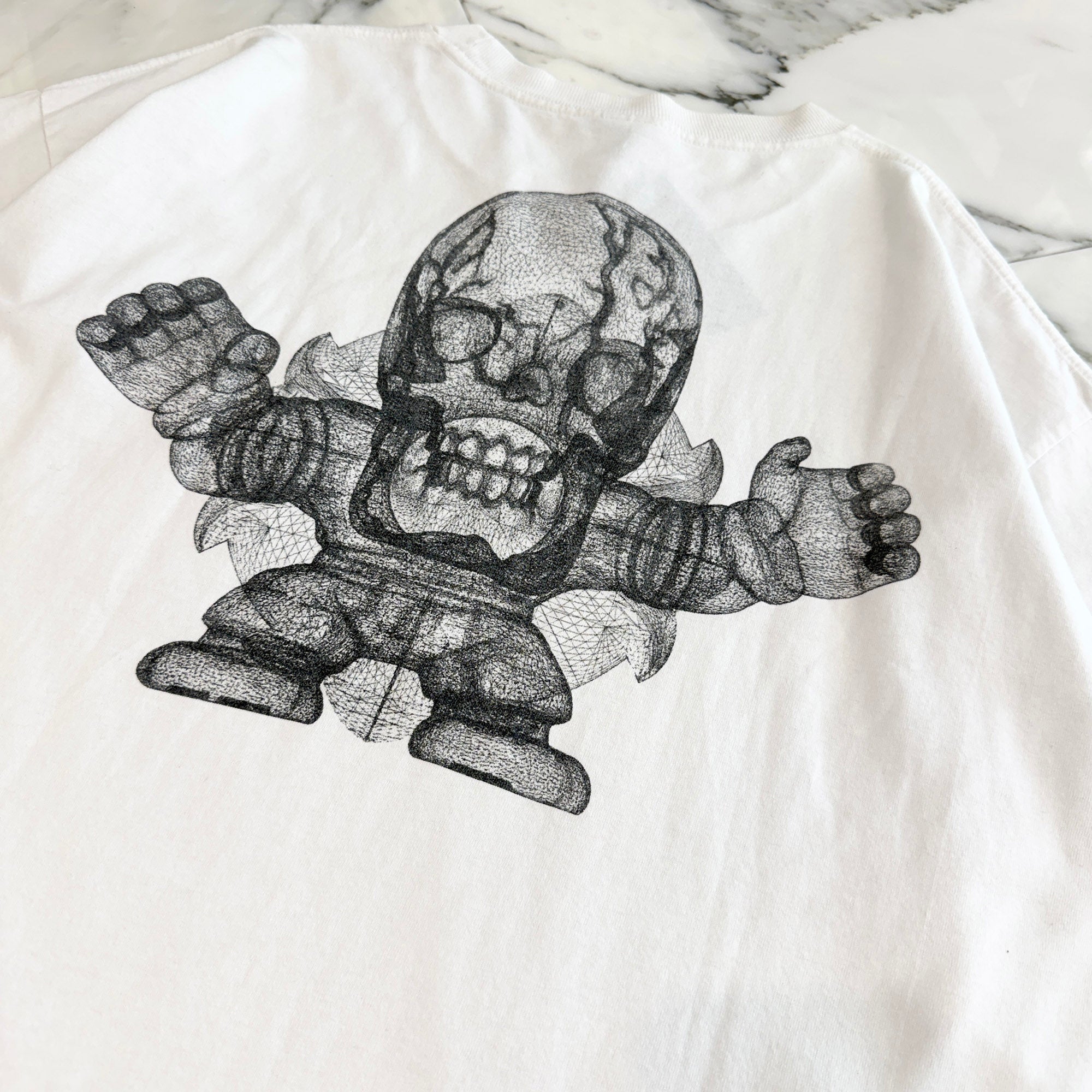 CHROME HEARTS Joe Foti Harris Teeter Skeleton Tee Size XXL クロムハーツ ジョー フォティ・ハリスティーター スケルトン Ｔシャツ サイズXXL