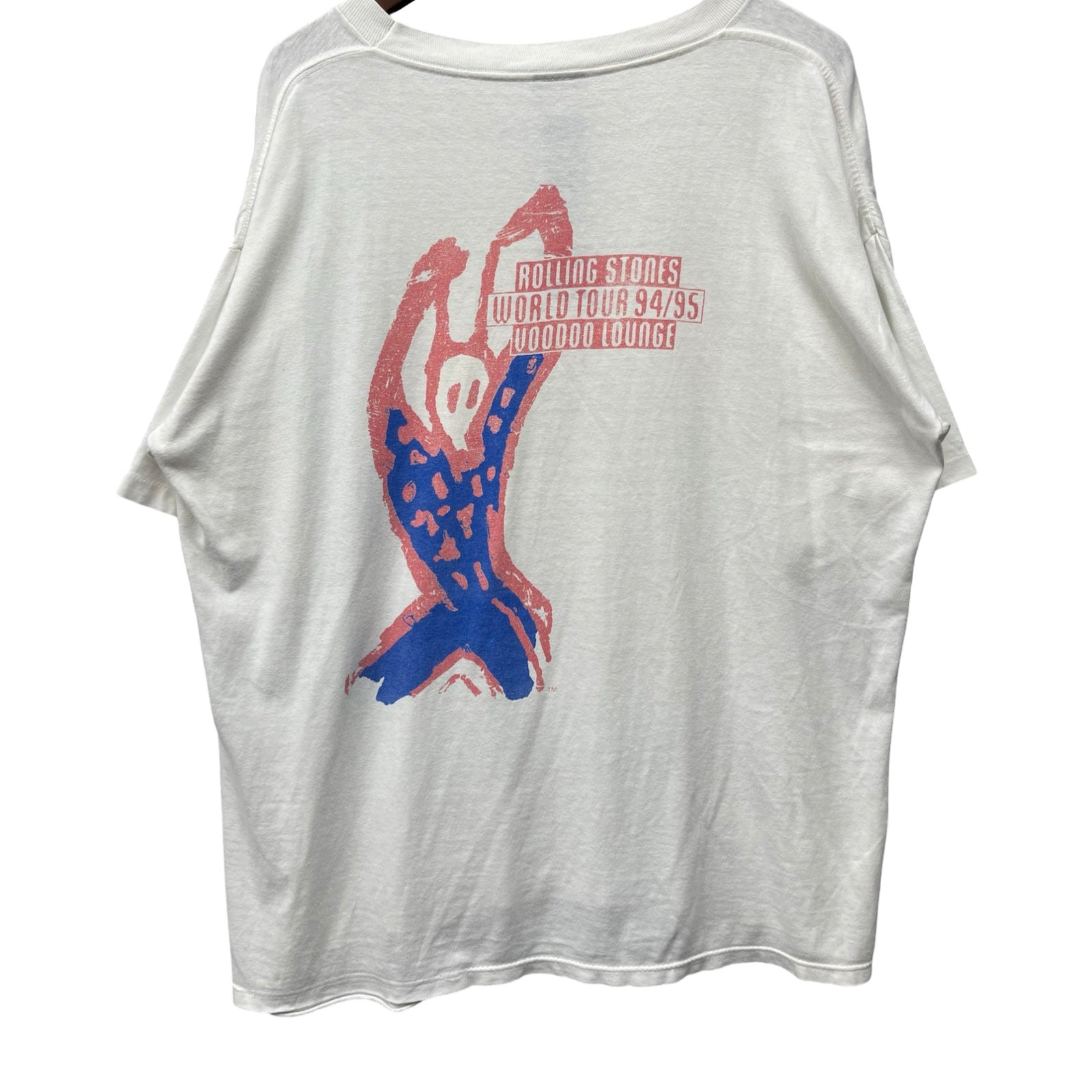 Vintage 90's The Rolling Stones Voodoo Lounge Tour S/S Tee Size L