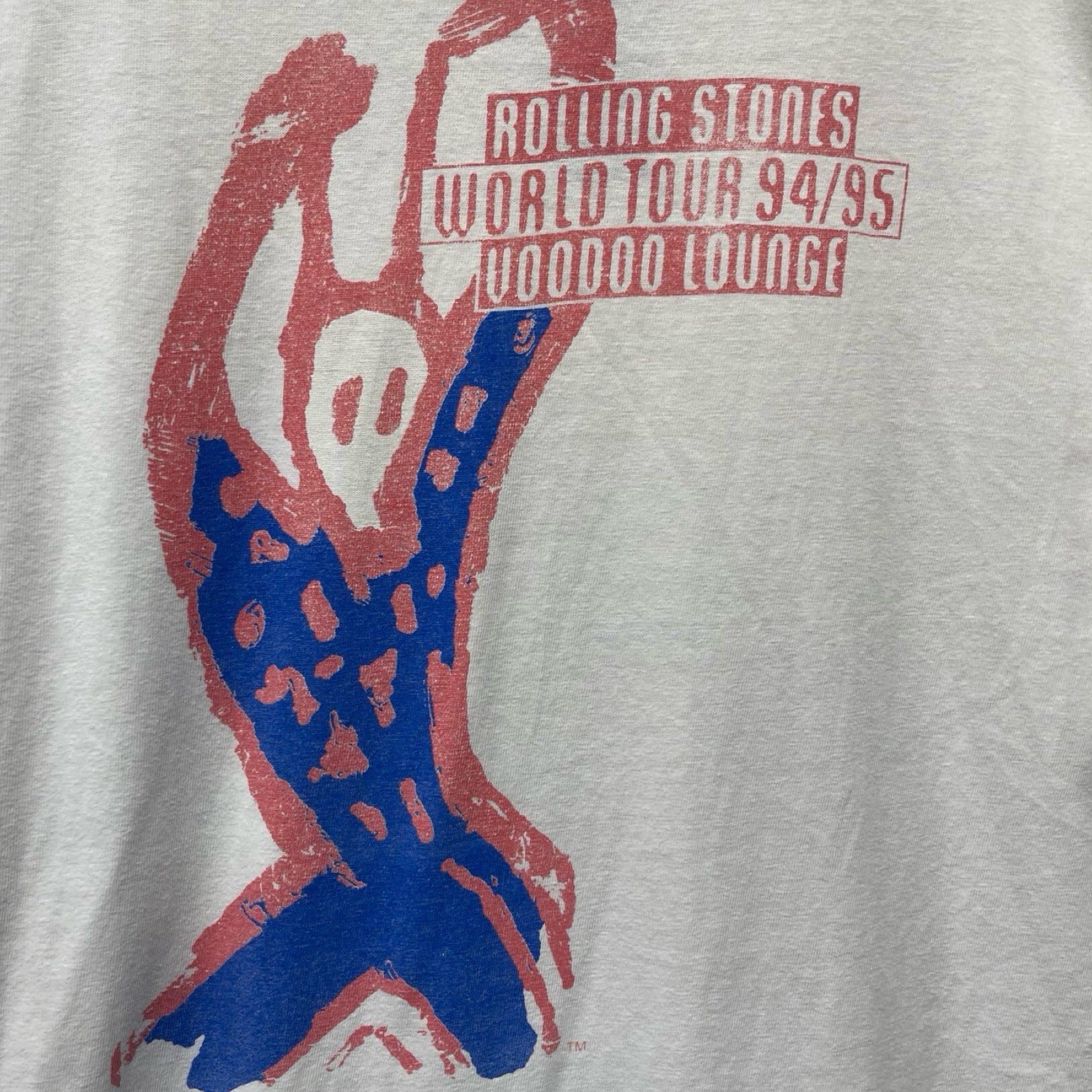Vintage 90's The Rolling Stones Voodoo Lounge Tour S/S Tee Size L