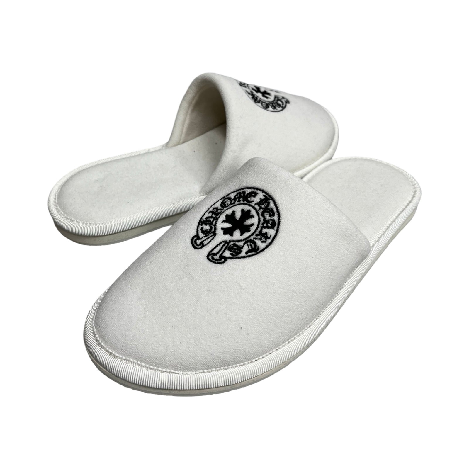 CHROME HEARTS Horseshoe Slipper Sandals Size M