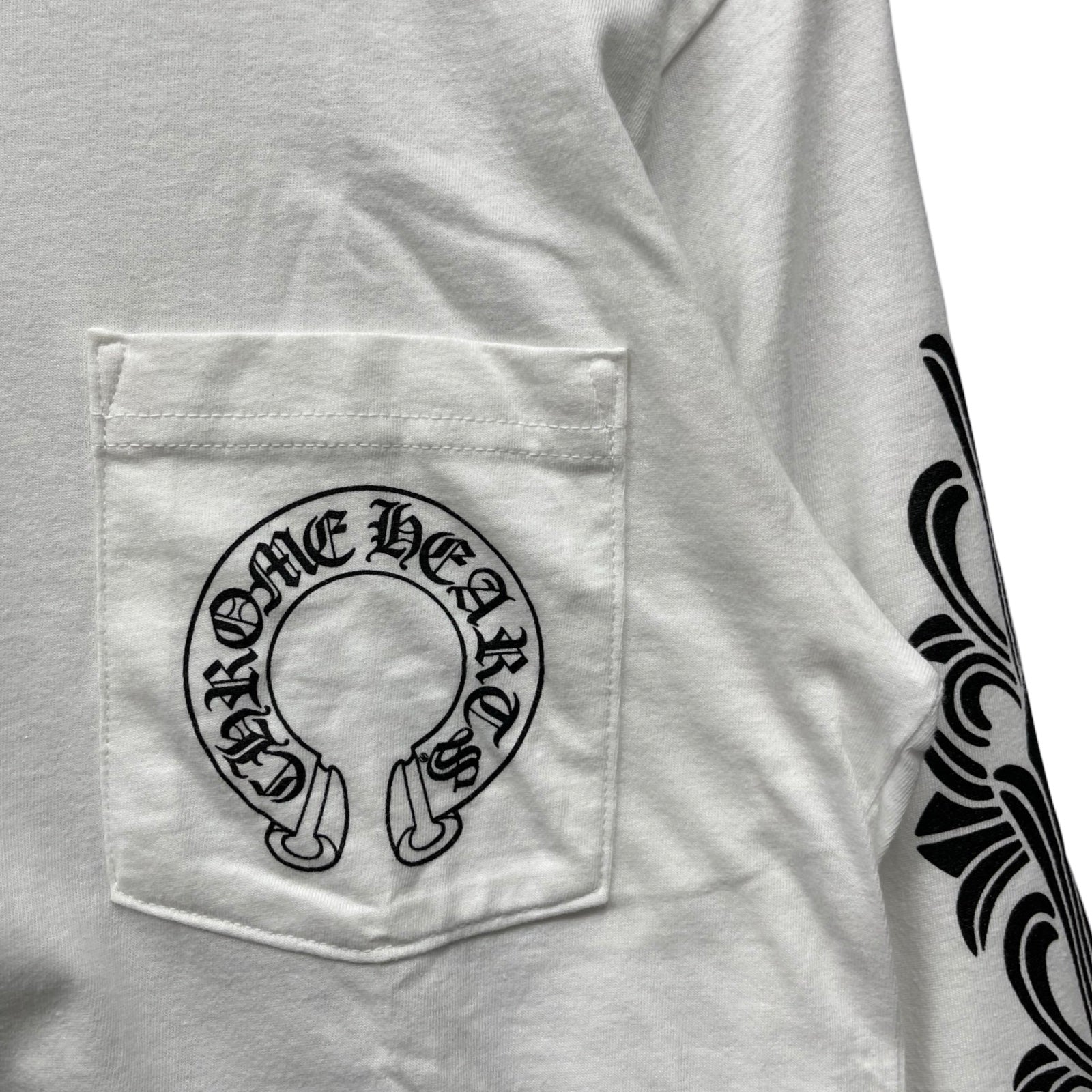 CHROME HEARTS Horseshoe L/S Tee Size S