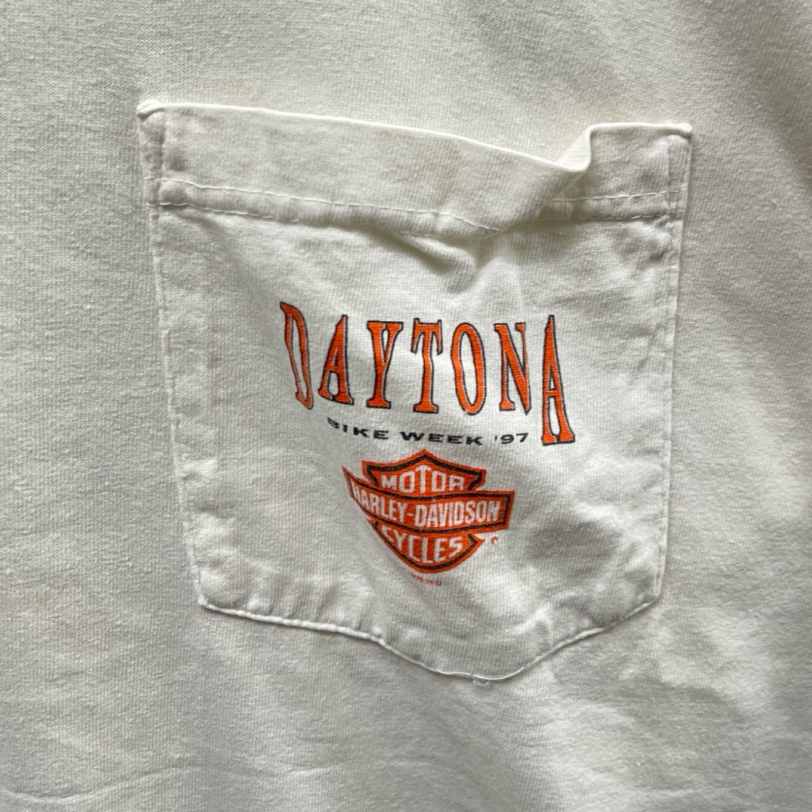 Vintage 90's Harley-Davidson "Daytona Bike Week" 1997 S/S Tee Size XL