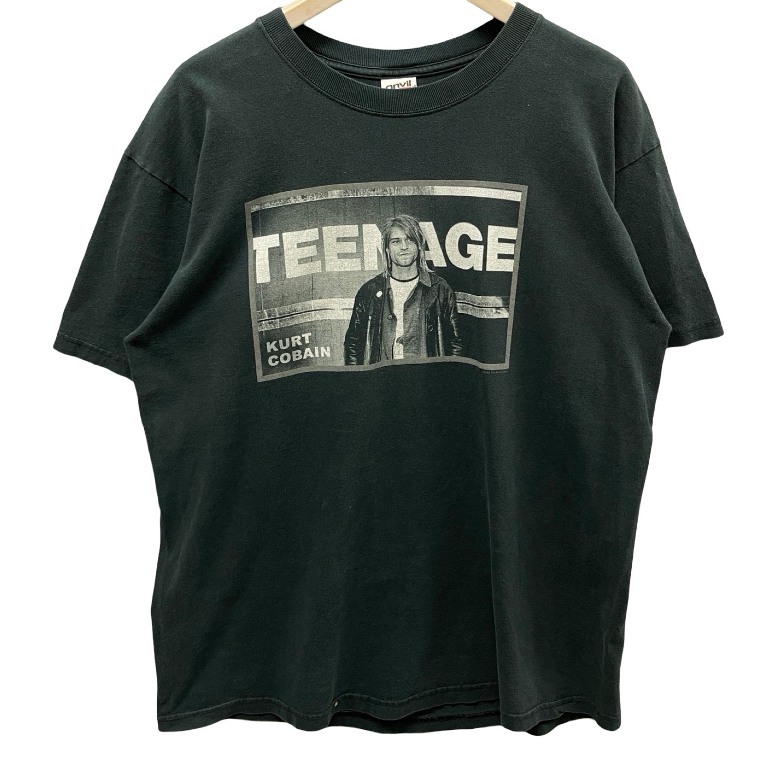 Vintage 00's Nirvana Kurt Cobain "TEENAGE PHOTO" S/S Tee