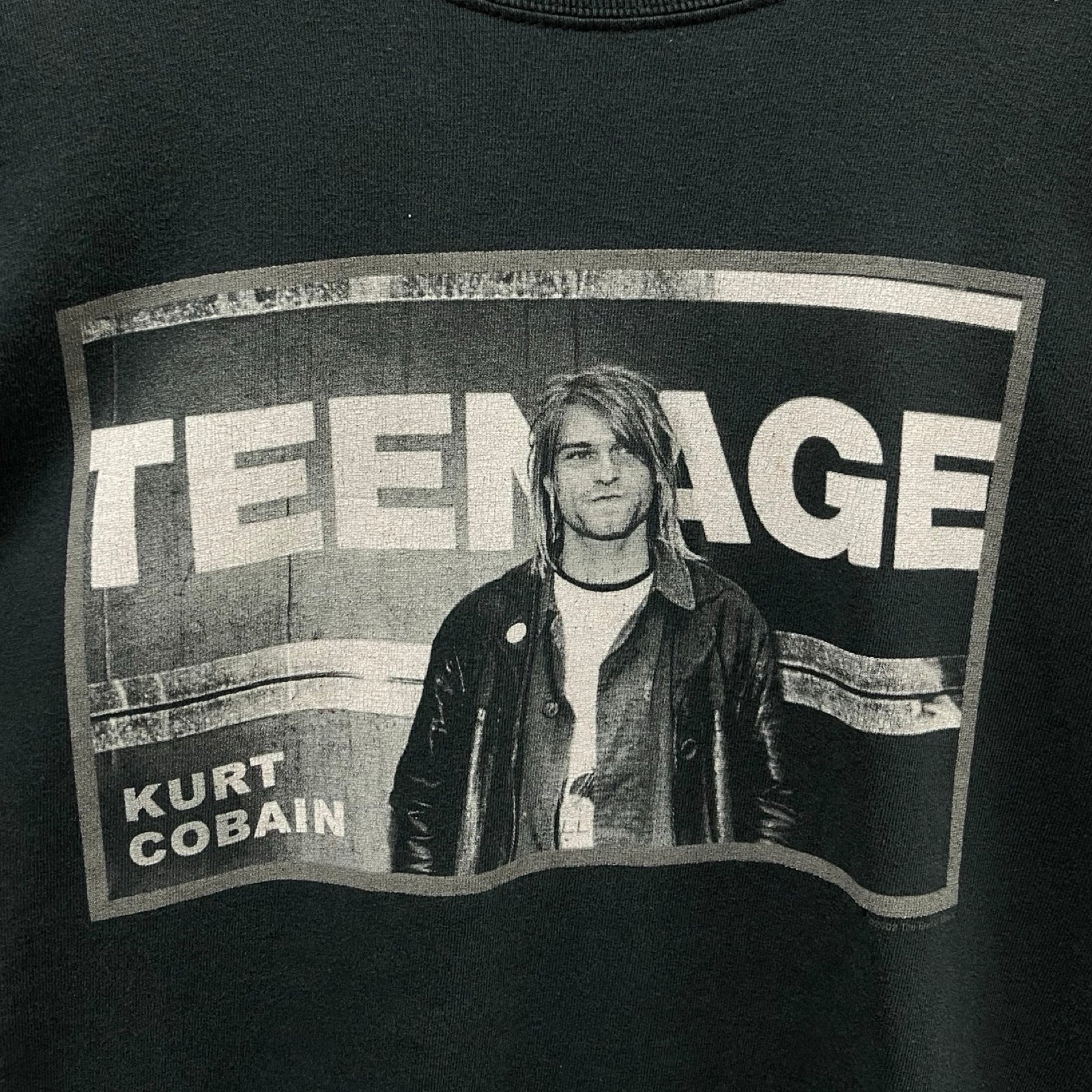Vintage 00's Nirvana Kurt Cobain "TEENAGE PHOTO" S/S Tee