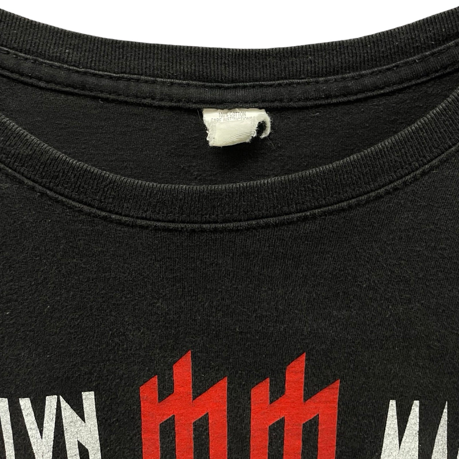 Vintage 90's Mariln Manson "Rabble Babble Bitch" S/S Tee