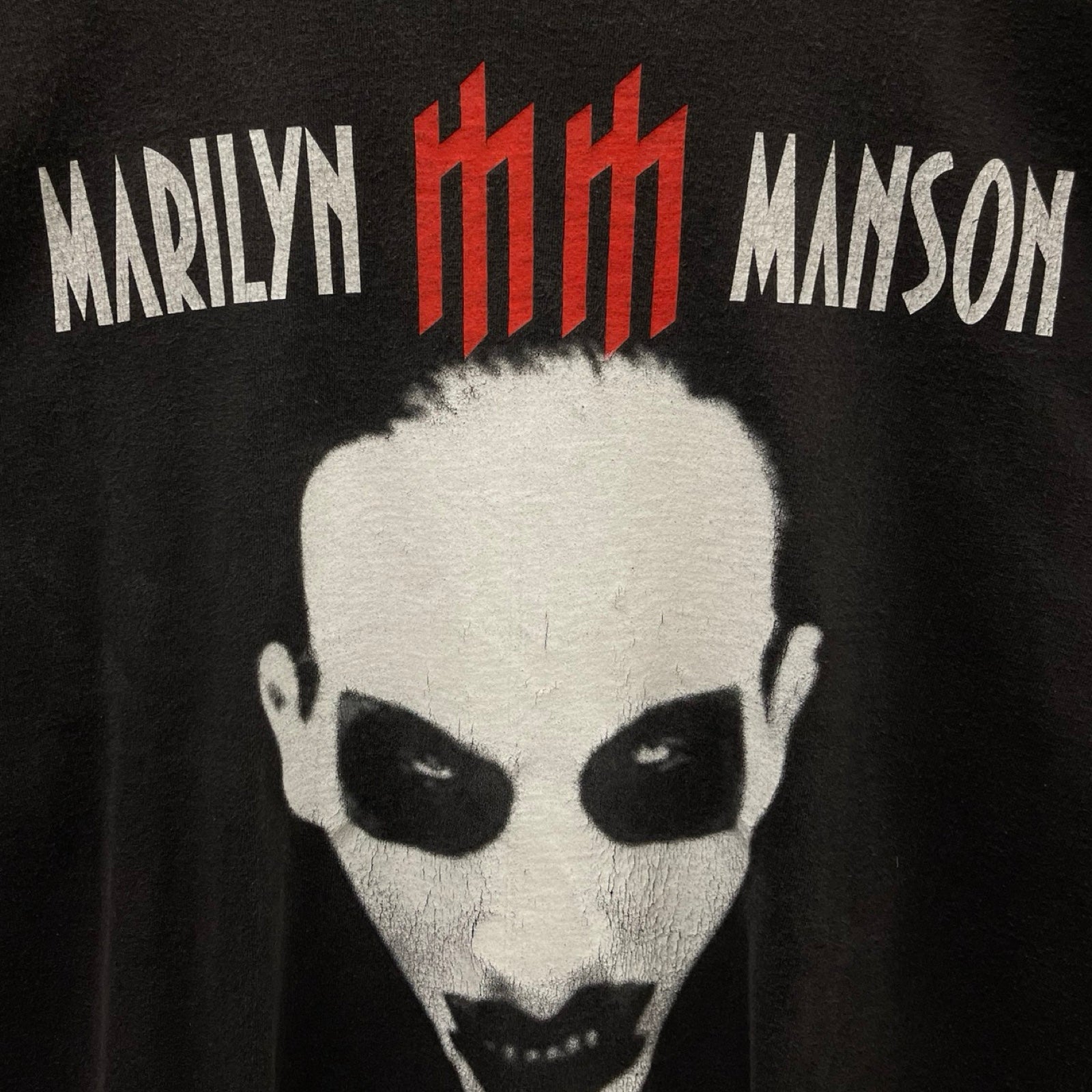 Vintage 90's Mariln Manson "Rabble Babble Bitch" S/S Tee