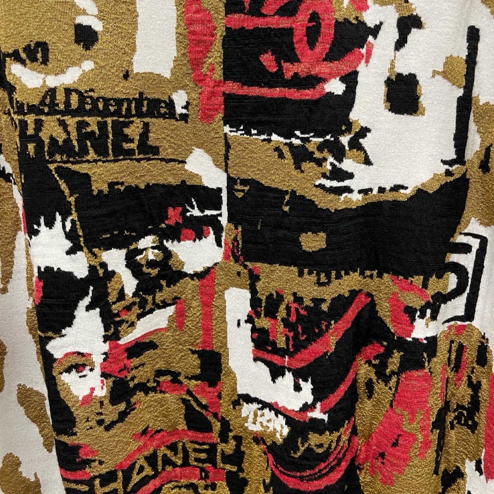 CHANEL 2019AW Pullover Sweater P61655K47180 Size 50