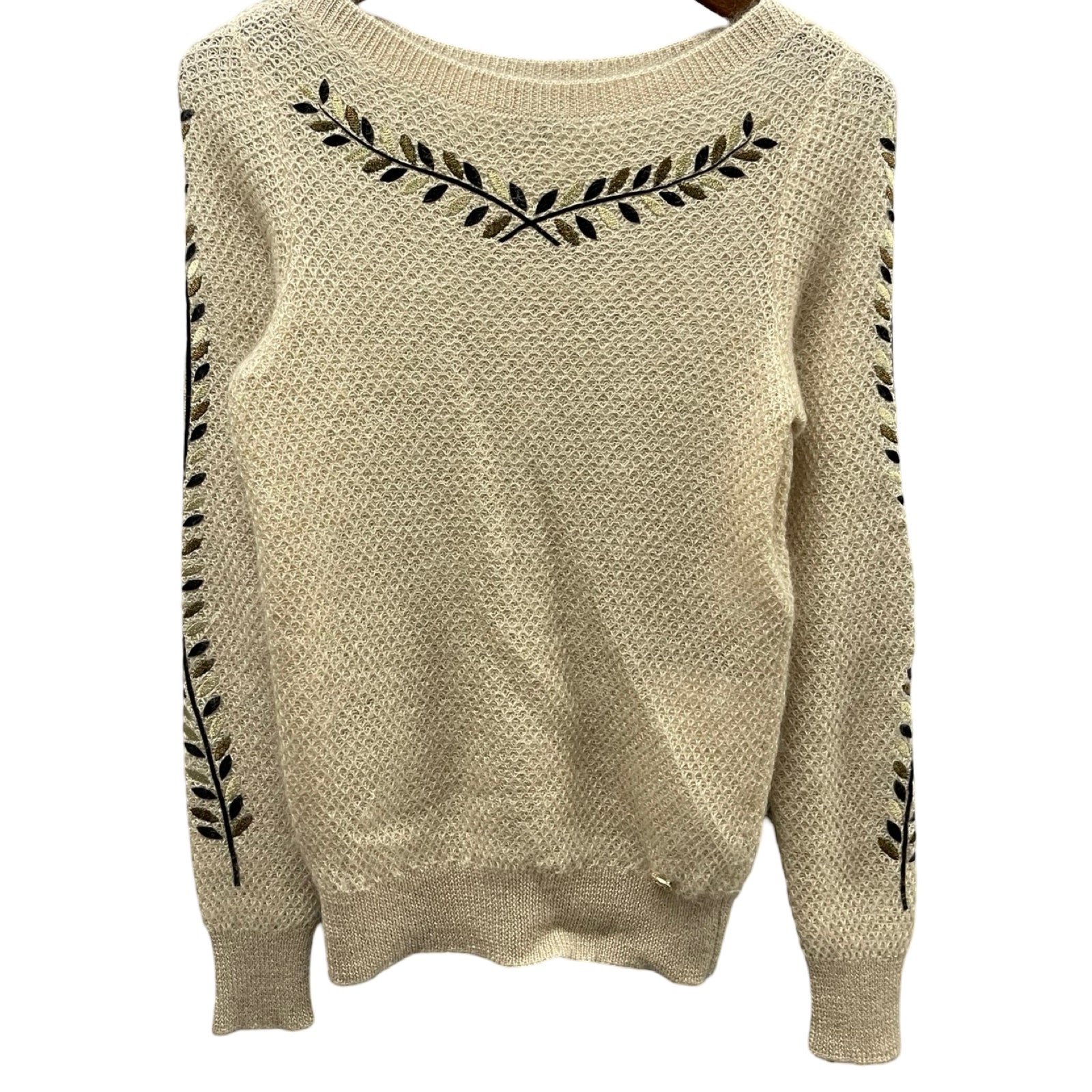 CHANEL 2016AW Mohair & Silk Sweater P54436K07097 Size 34