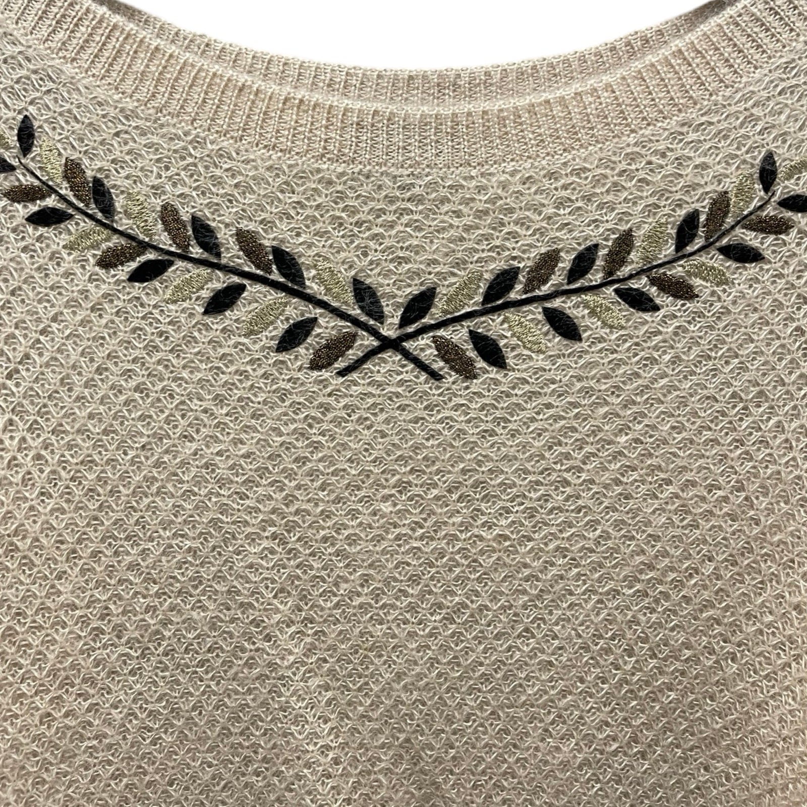 CHANEL 2016AW Mohair & Silk Sweater P54436K07097 Size 34