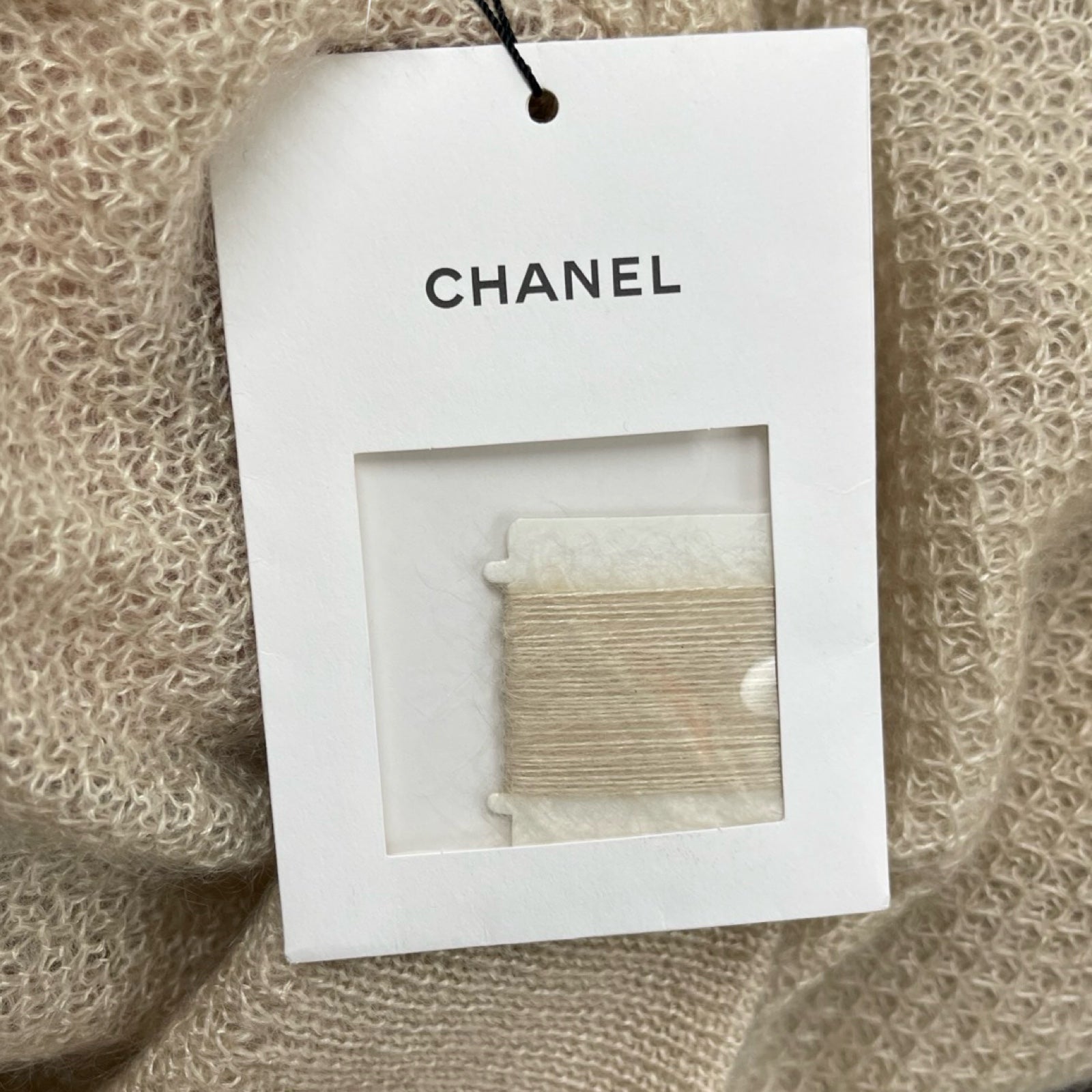 CHANEL 2016AW Mohair & Silk Sweater P54436K07097 Size 34