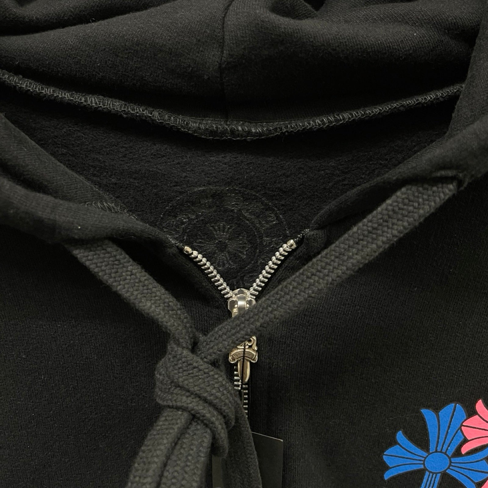 CHROME HEARTS MLTCOL CEM CRS Zip Up Hoodie Size M