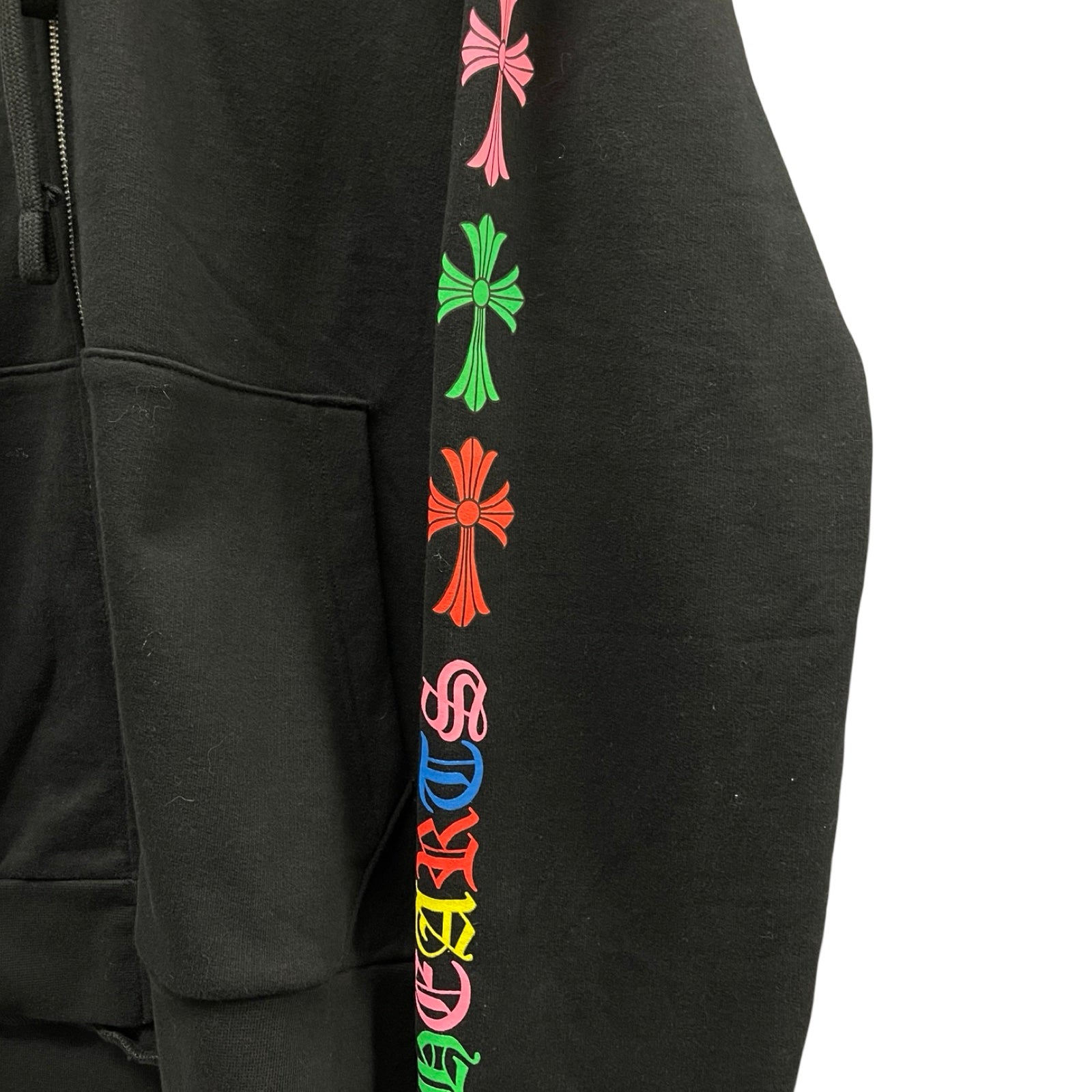 CHROME HEARTS MLTCOL CEM CRS Zip Up Hoodie Size M