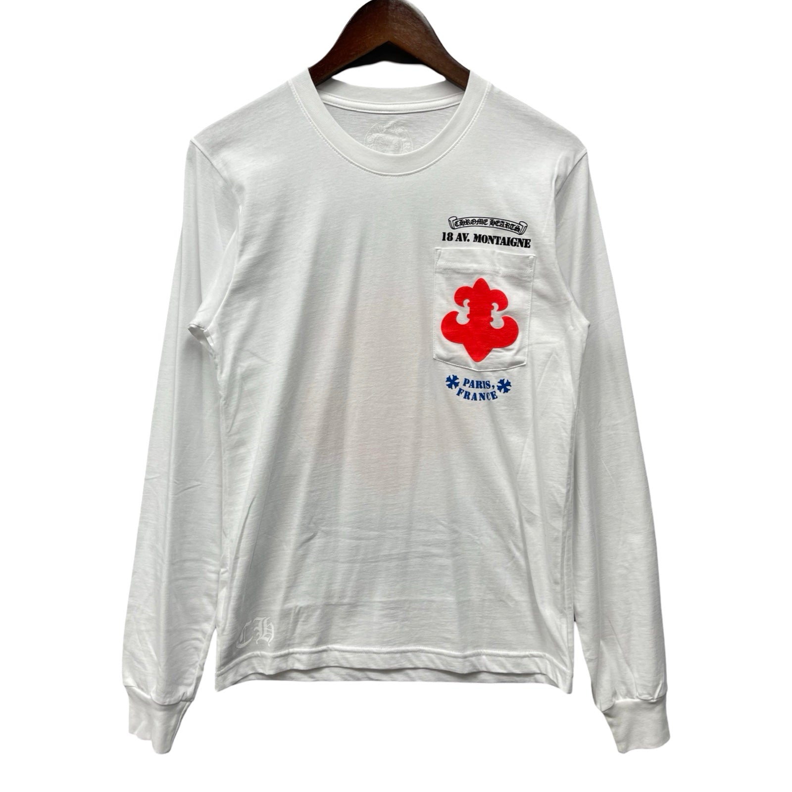 CHROME HEARTS Paris 18 AV. Montaigne L/S Tee Size S