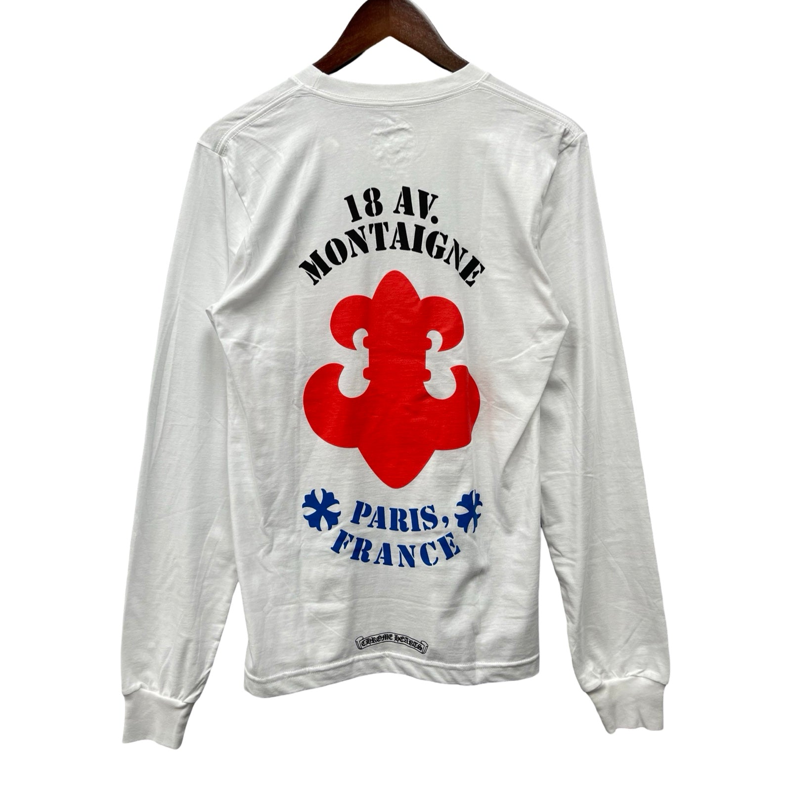 CHROME HEARTS Paris 18 AV. Montaigne L/S Tee Size S