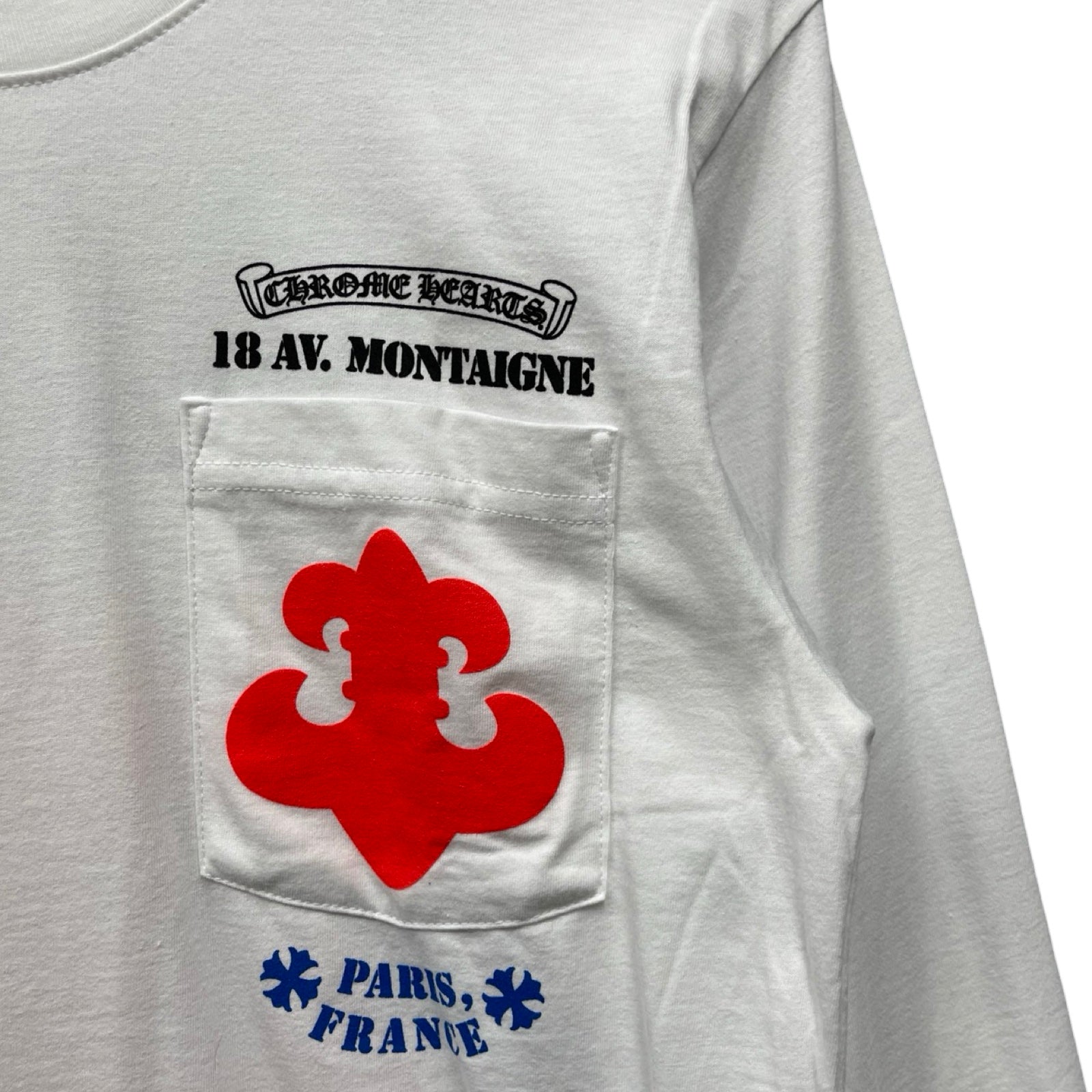 CHROME HEARTS Paris 18 AV. Montaigne L/S Tee Size S