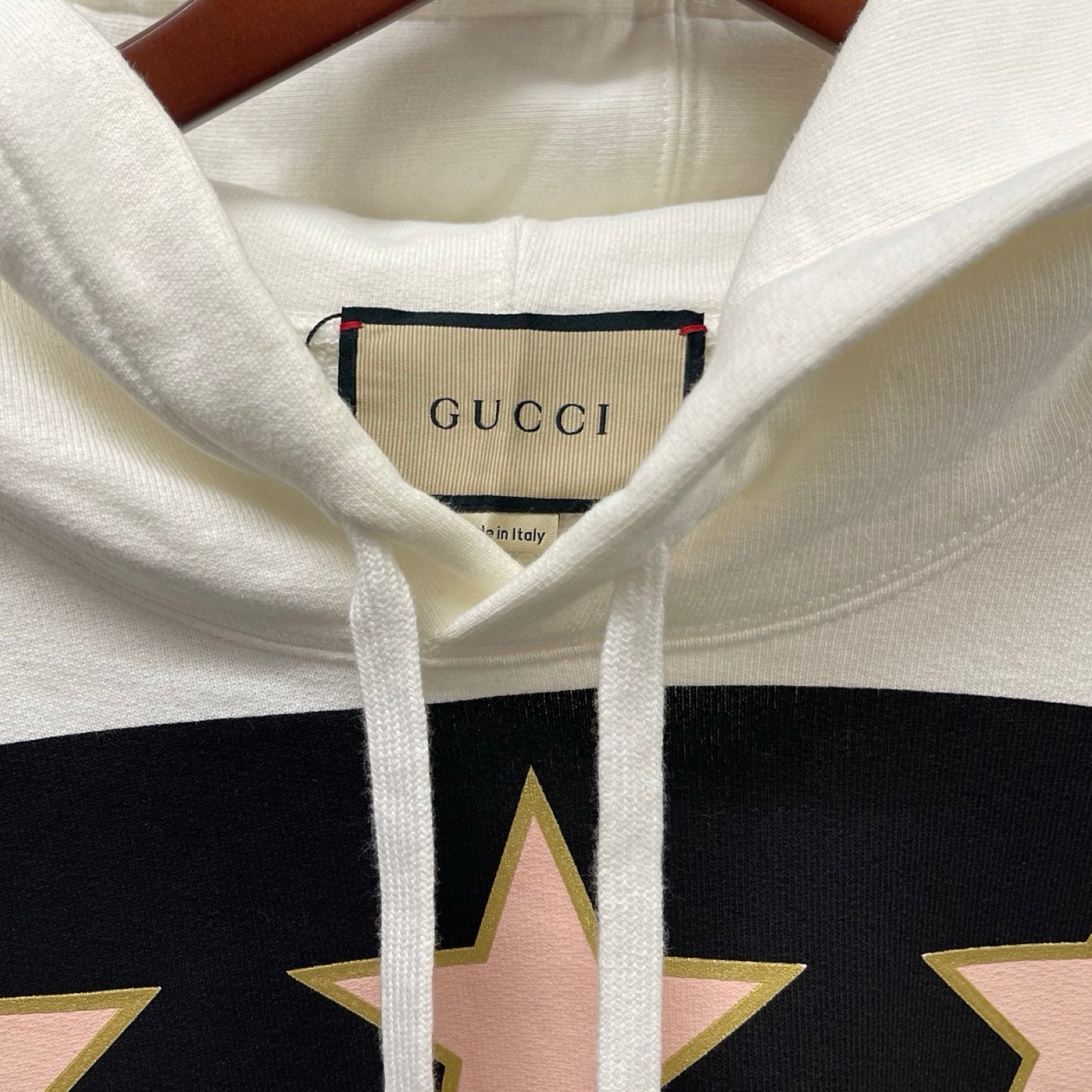 GUCCI 2022SS LOVE PARADE Printed Hoodie Sweatshirt 646953 XJEQH Size XL