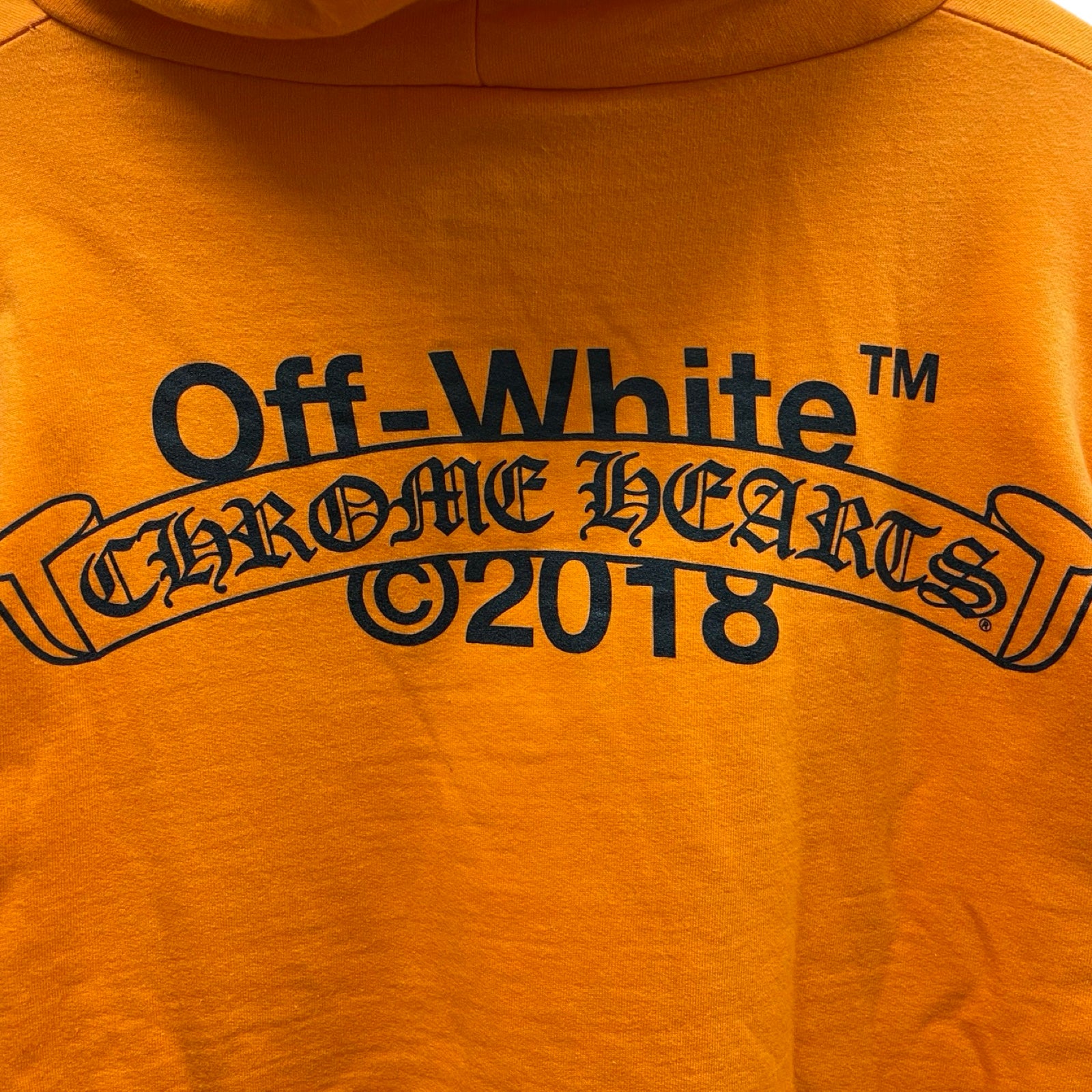 OFF-WHITE×CHROME HEARTS 2018SS HD PLVR V OFF WHITE Size XL