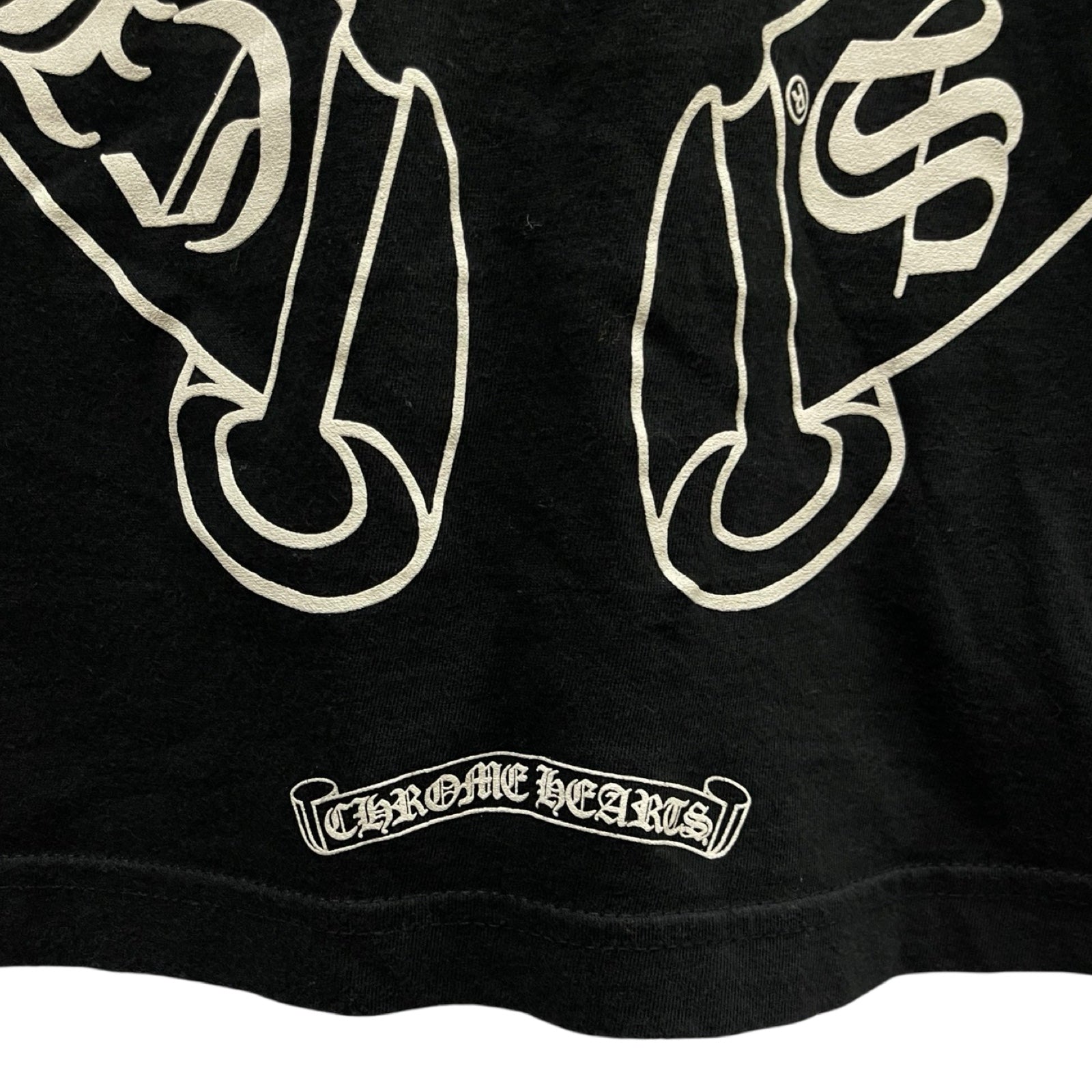 CHROME HEARTS 2022SS Multi Color Horseshoe Long Sleeve Tee Size XL