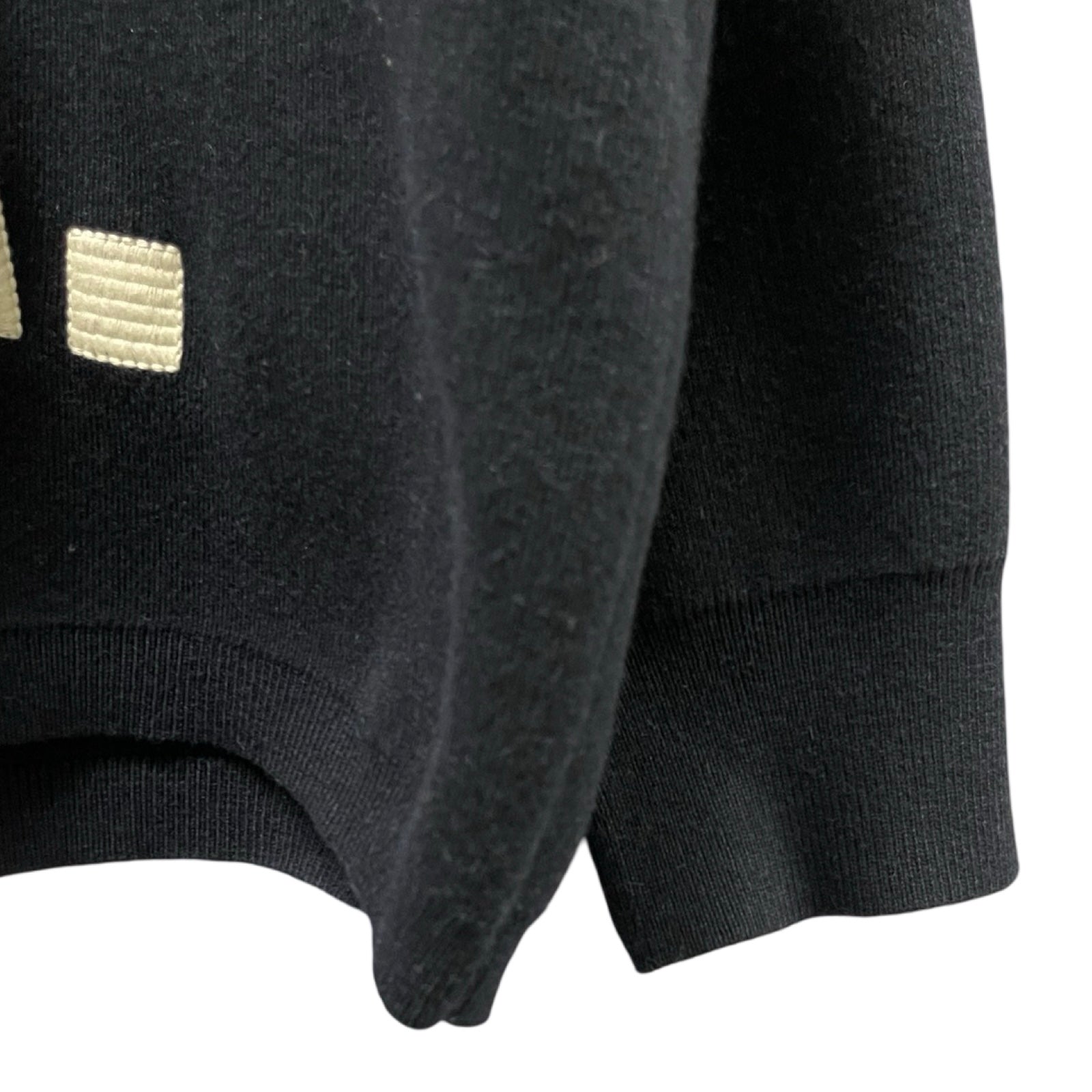 EMPORIO ARMANI 2022AW Logo Embroidery Hoodie 6L1MXS 1MBWZ Size L