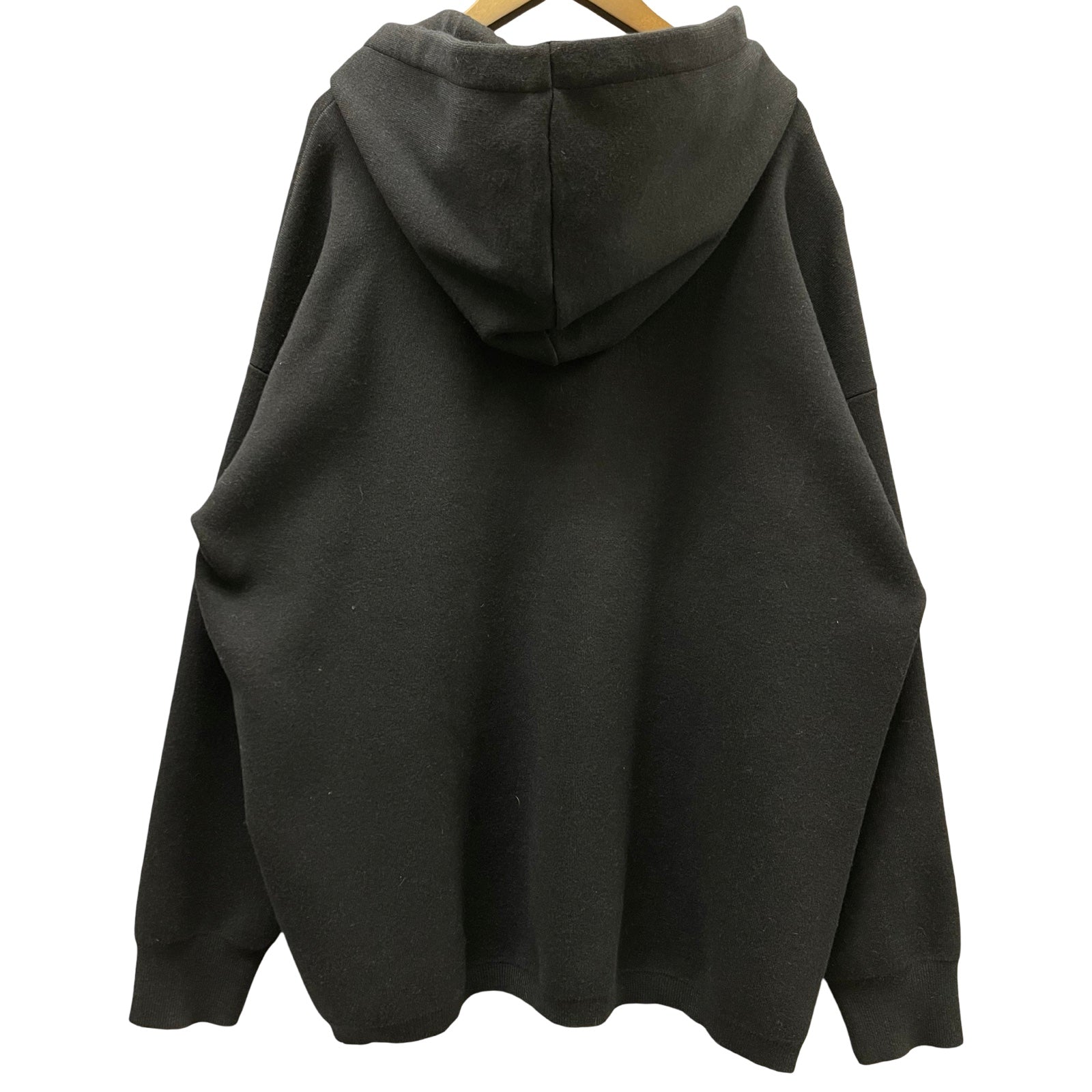 EMPORIO ARMANI 2022AW Logo Embroidery Hoodie 6L1MXS 1MBWZ Size L