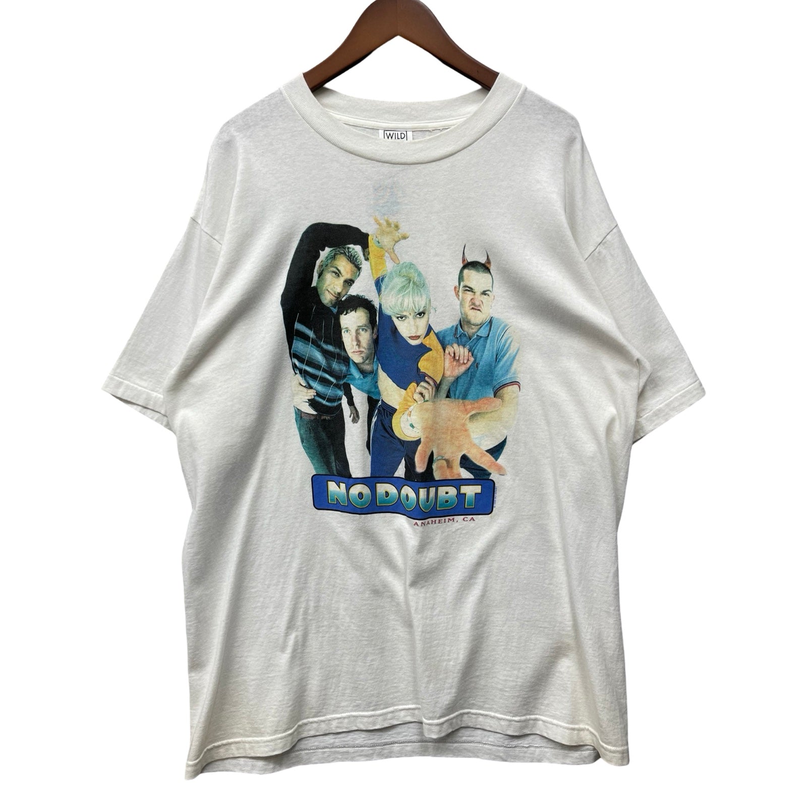Vintage 90's WILD OATS No Doubt Anaheim .CA 1996 S/S Tee Size XL