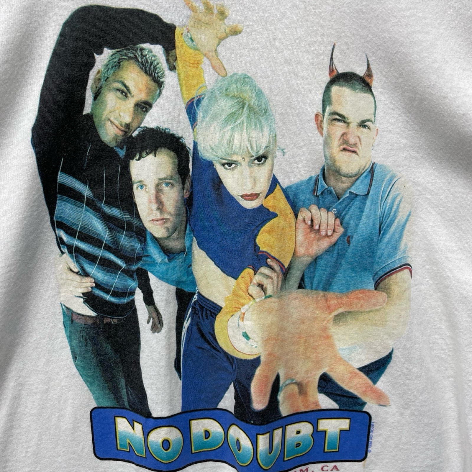 Vintage 90's WILD OATS No Doubt Anaheim .CA 1996 S/S Tee Size XL