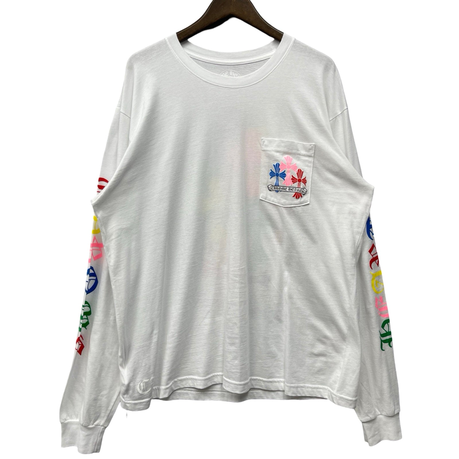 トップス Chrome Hearts MLTCOL CEM CRS TSHRT XL CHROME HEARTS 2021SS MLTCOL CEM CRS Long Sleeve Tee Size XL