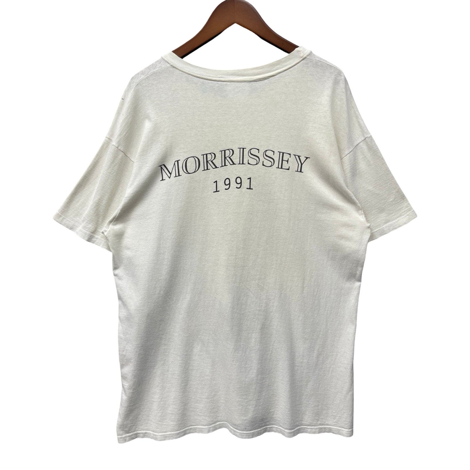 Vintage 90's MORRISSEY 1991 Kill Uncle "EDITH SITWELL" S/S Tee Size XL