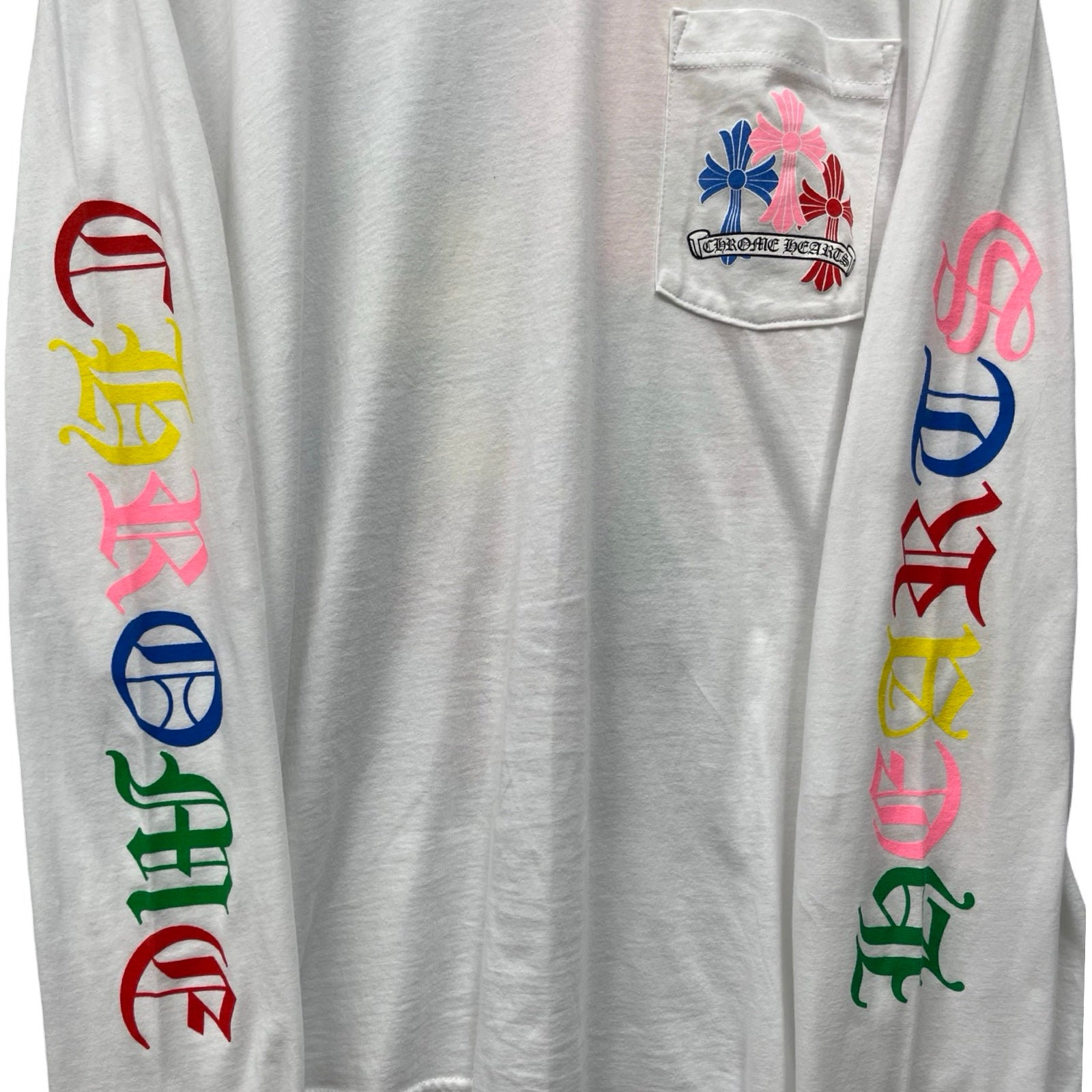 CHROME HEARTS 2021SS MLTCOL CEM CRS Long Sleeve Tee Size XL